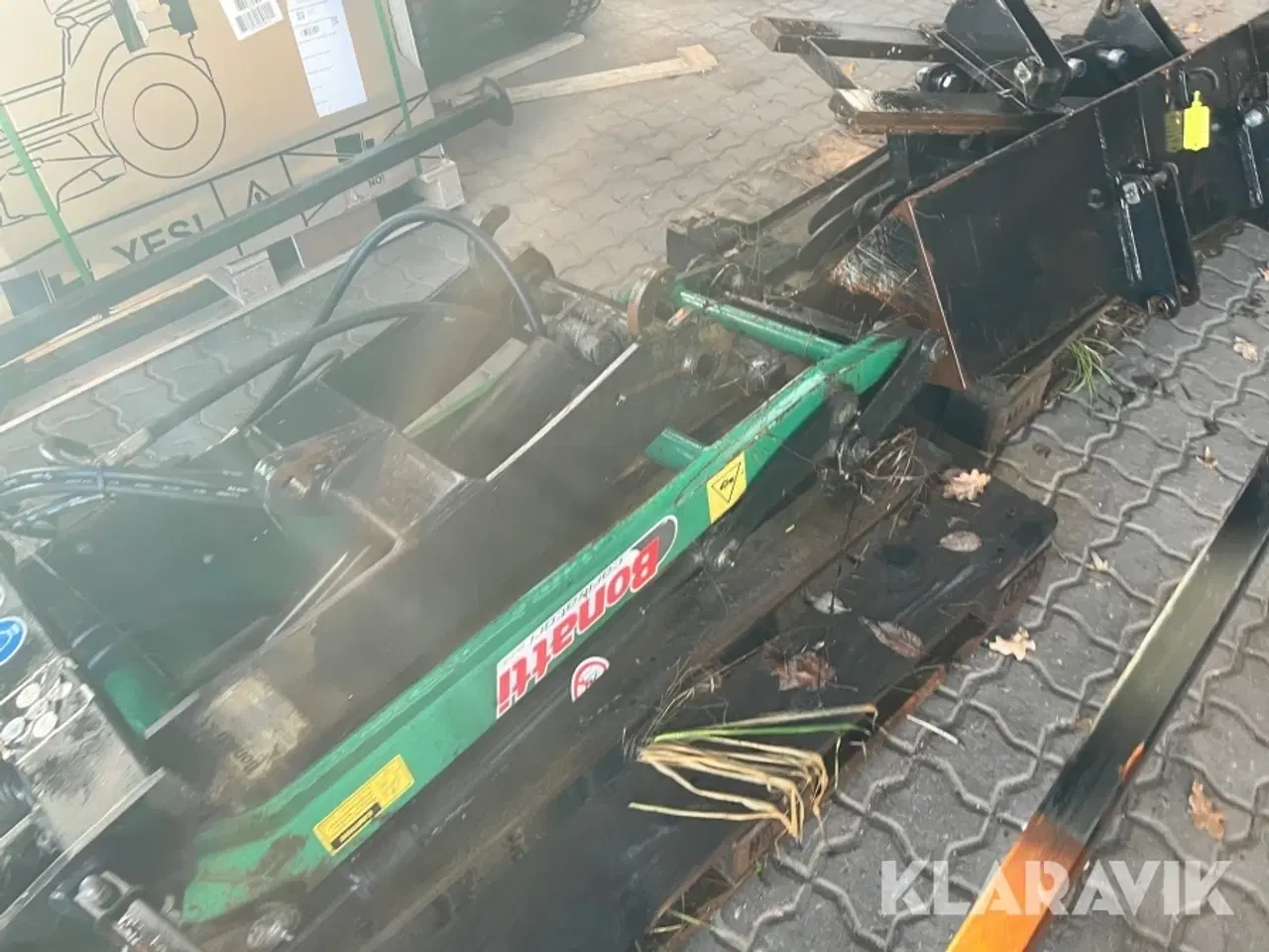 Billede 9 - Frontlæsser med skovl og gafler Bonatti CP2