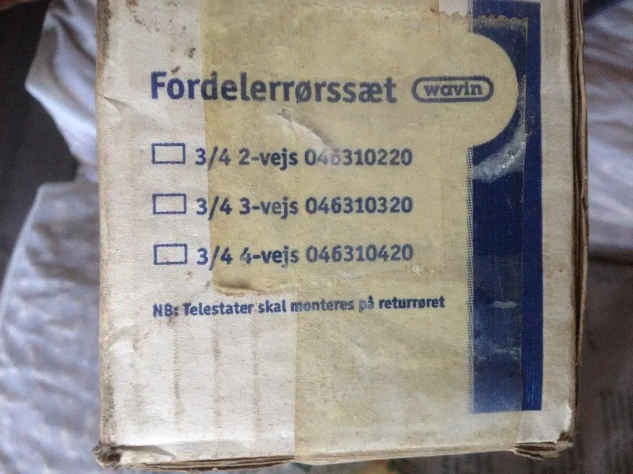 Billede 3 - Fordeler rør/sæt 