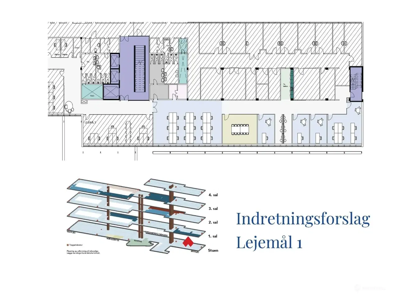 Billede 21 - Lyse og rummelige lokaler med udsigt til vandet