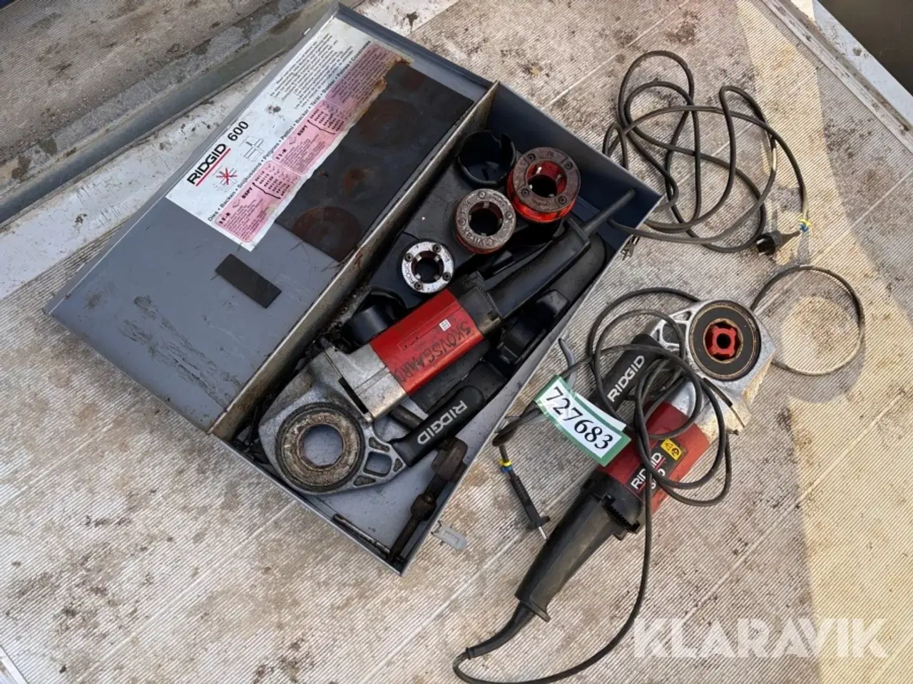 Billede 1 - Rørskærer Ridgid 600 - 2 styk