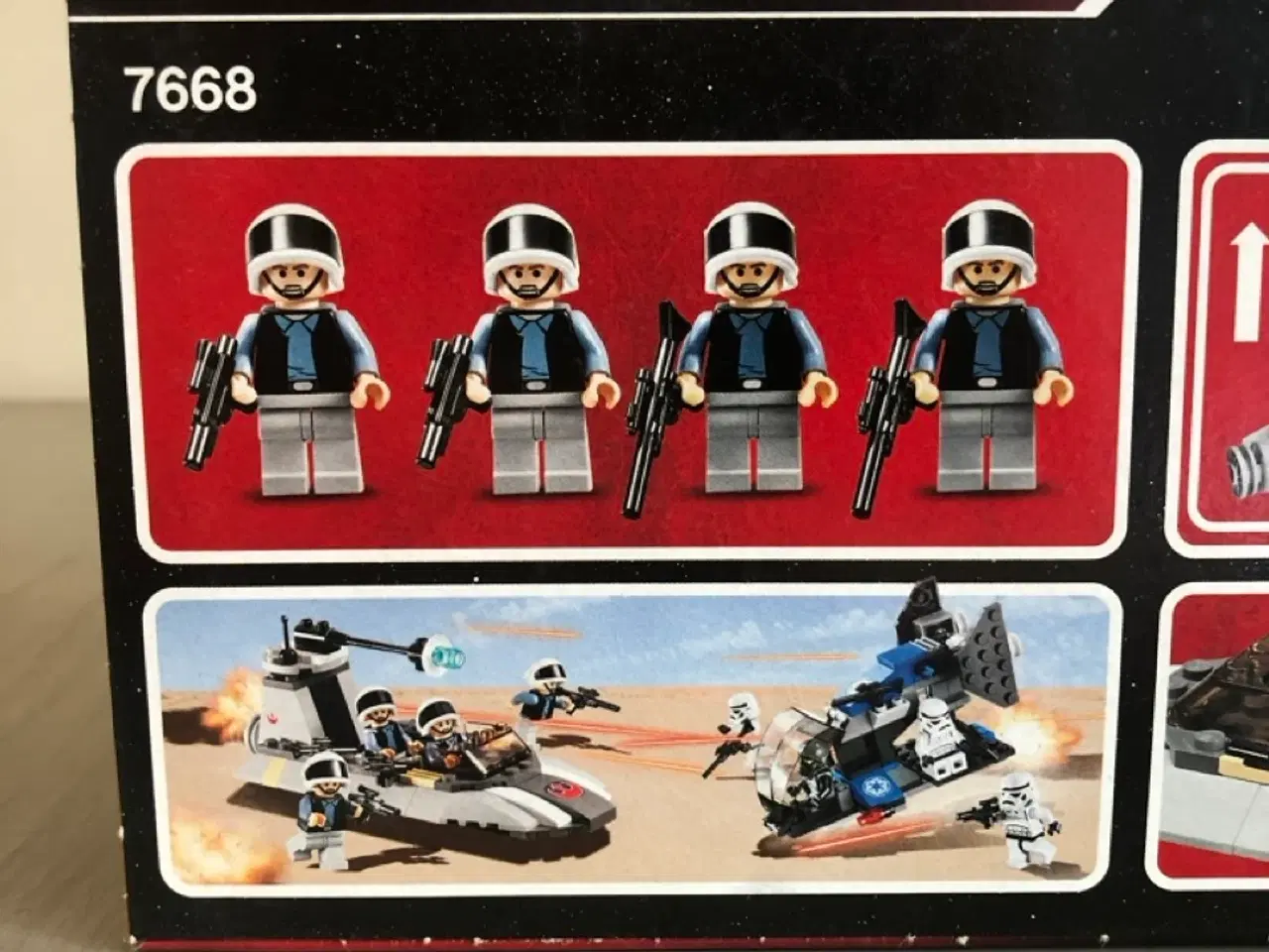 Billede 4 - LEGO Star Wars 7668 Rebel Scout Speeder uåbnet
