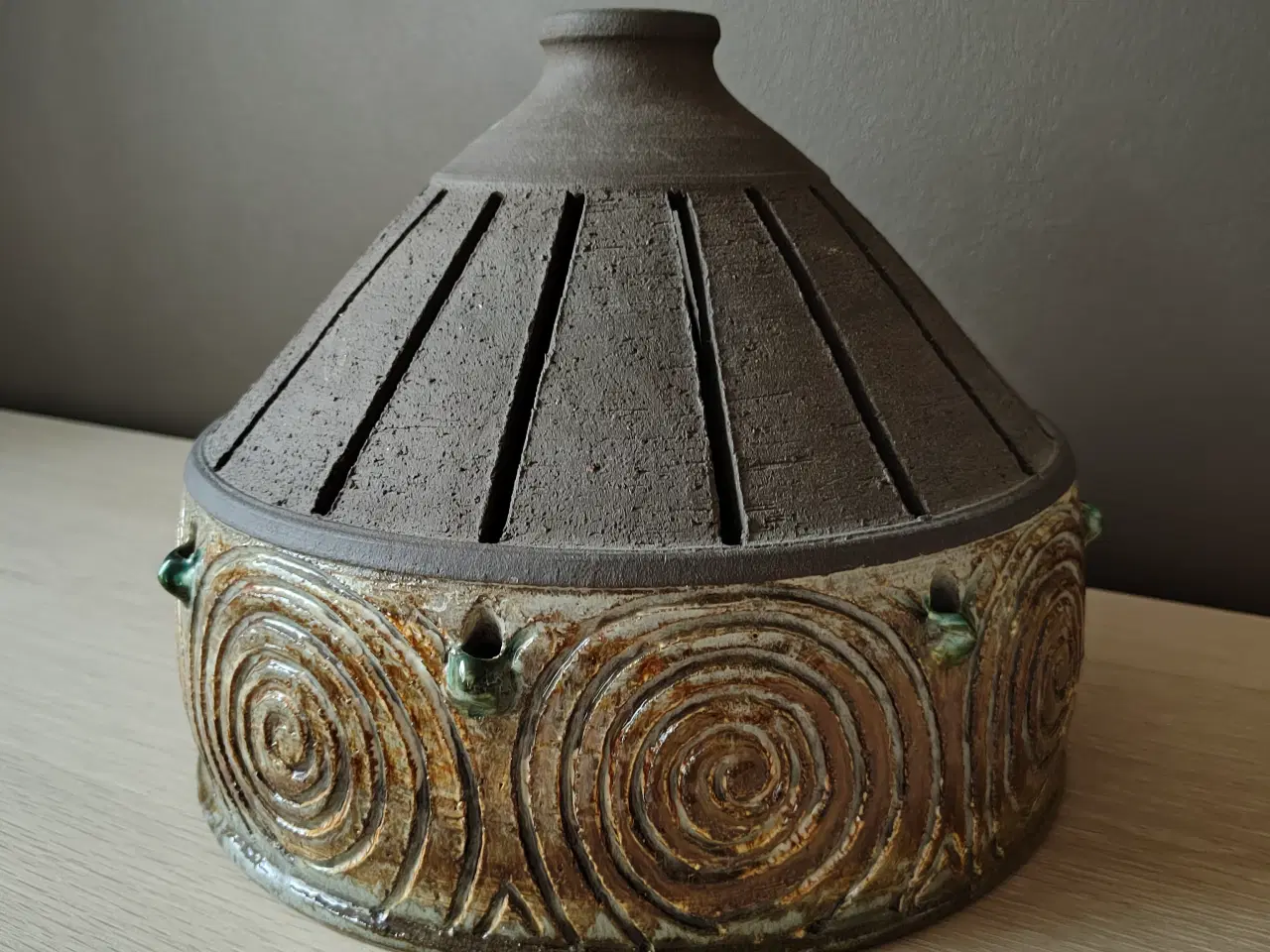 Billede 1 - Flot Børge Christoffersen lampeskærm