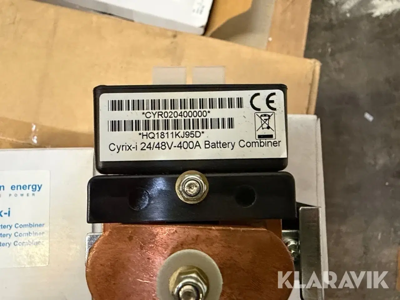 Billede 10 - Relæ + stik Victron Energy 60 styk