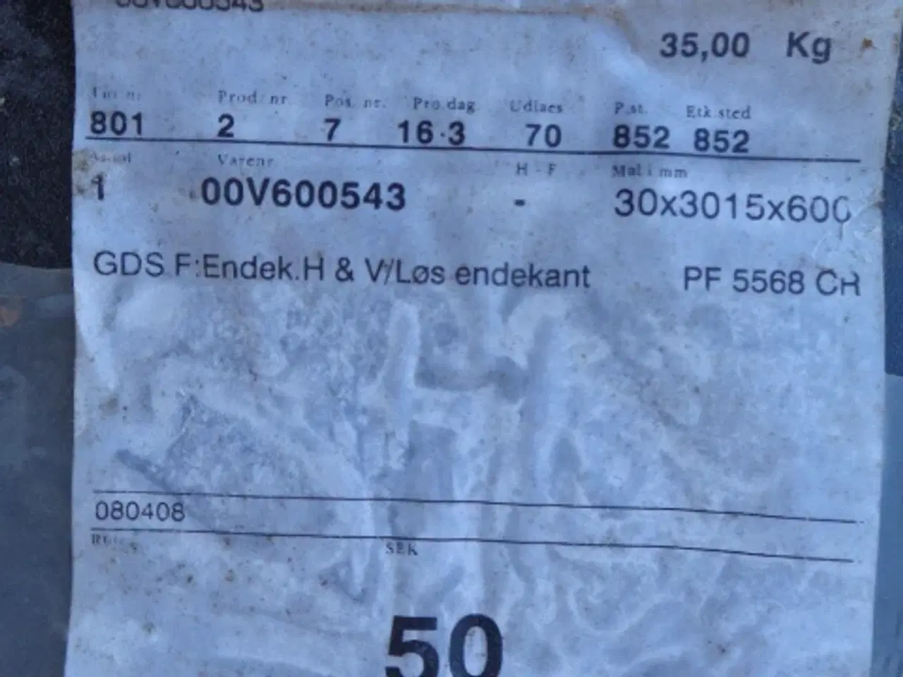 Billede 3 - Bordplade til køkken