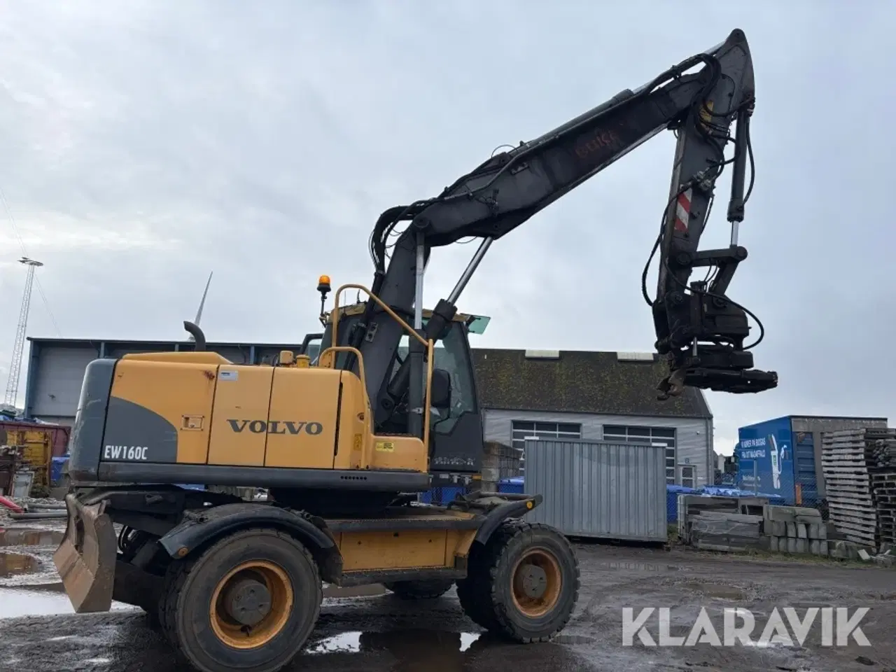 Billede 5 - Hjulgraver Volvo EW160C