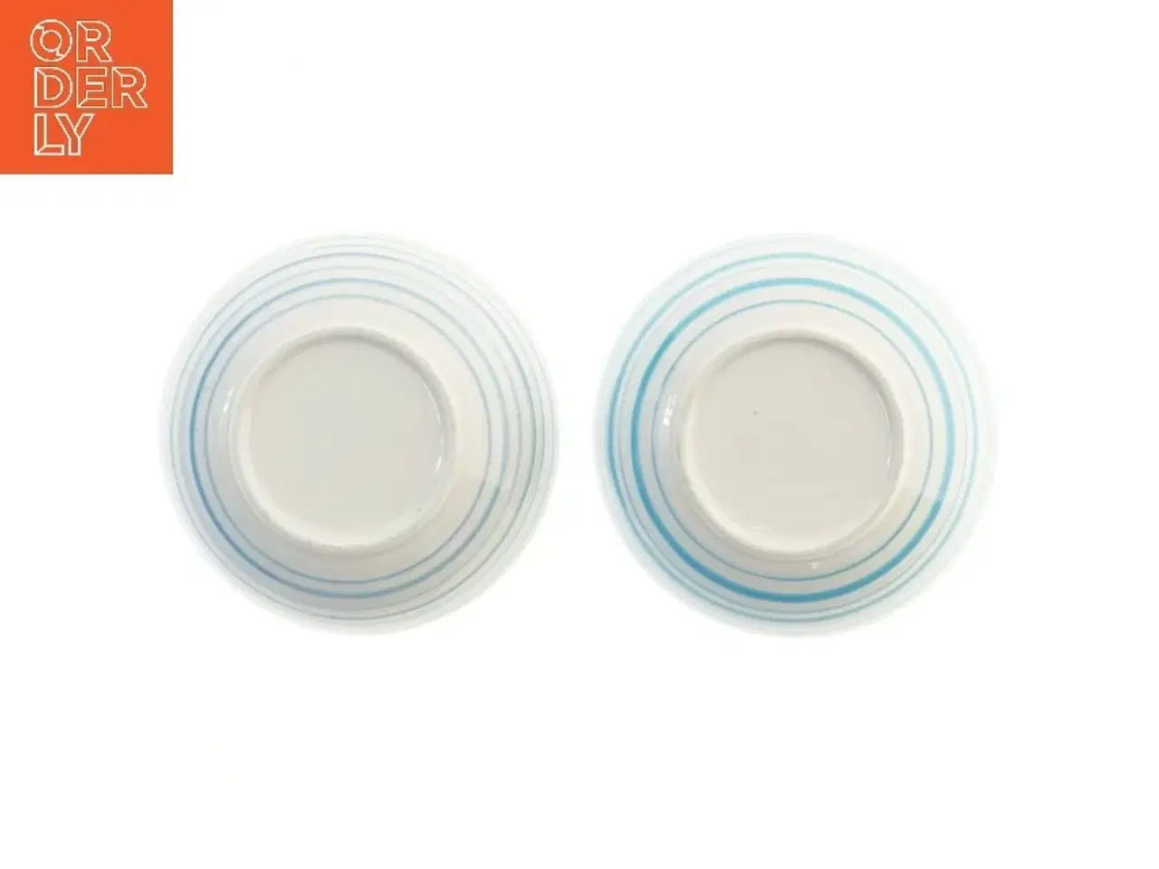 Billede 3 - Sæt af 2 skåle med mønster (str. 2 stk Ø 12 cm)