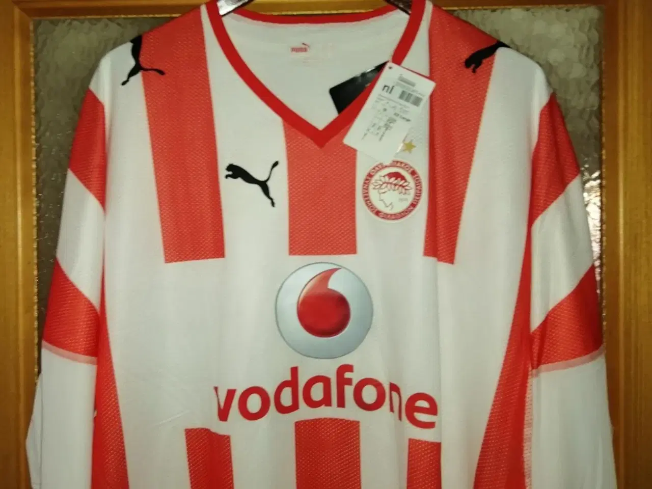 Billede 1 - FODBOLDTRJ, NY, OLYMPIACOS F. C. HOME 2008-9, 2XL