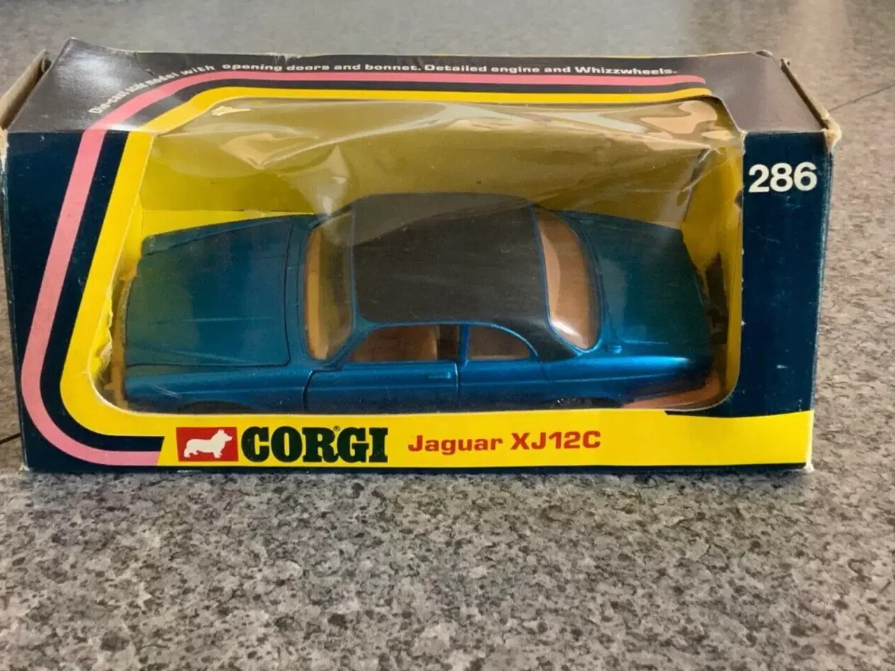 Billede 7 - Corgi Toys No. 286 Jaguar XJ12C, scale 1:36