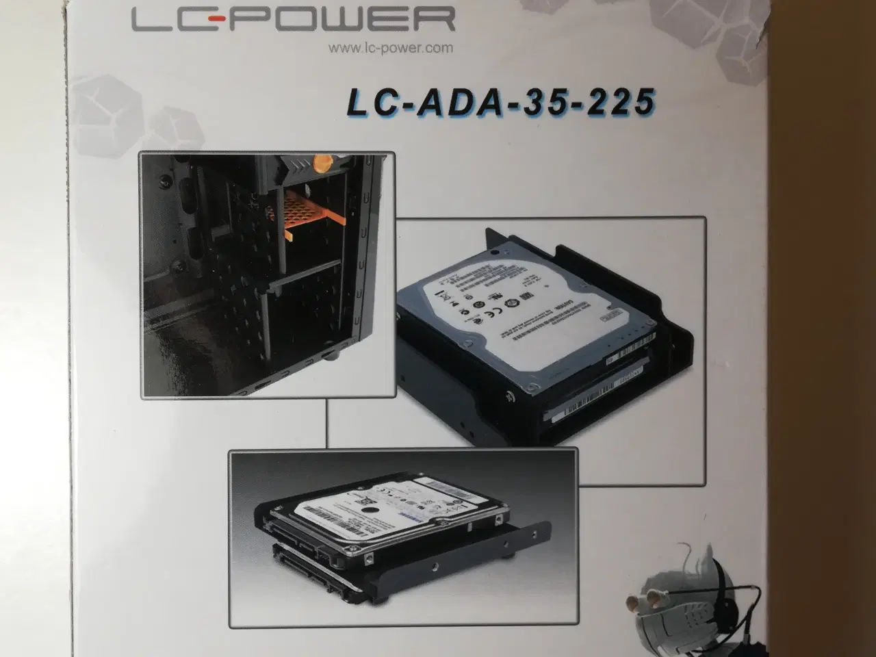 Billede 2 - LC-POWER LC-ADA-35-225 - 3.5" - 2.5" hdd/ssd konv.