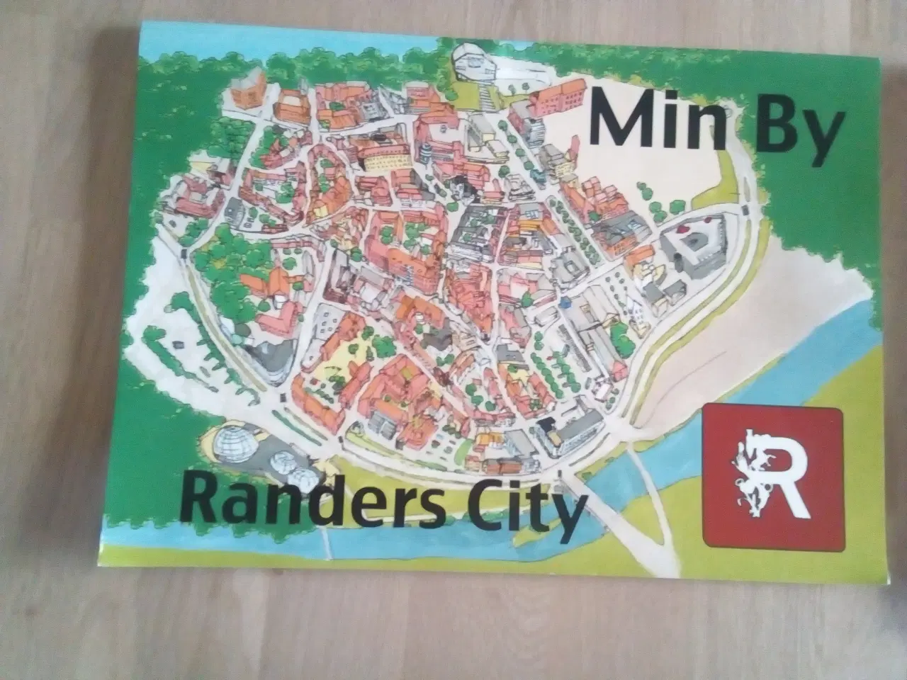 Billede 1 - Malebog med Randers-motiver