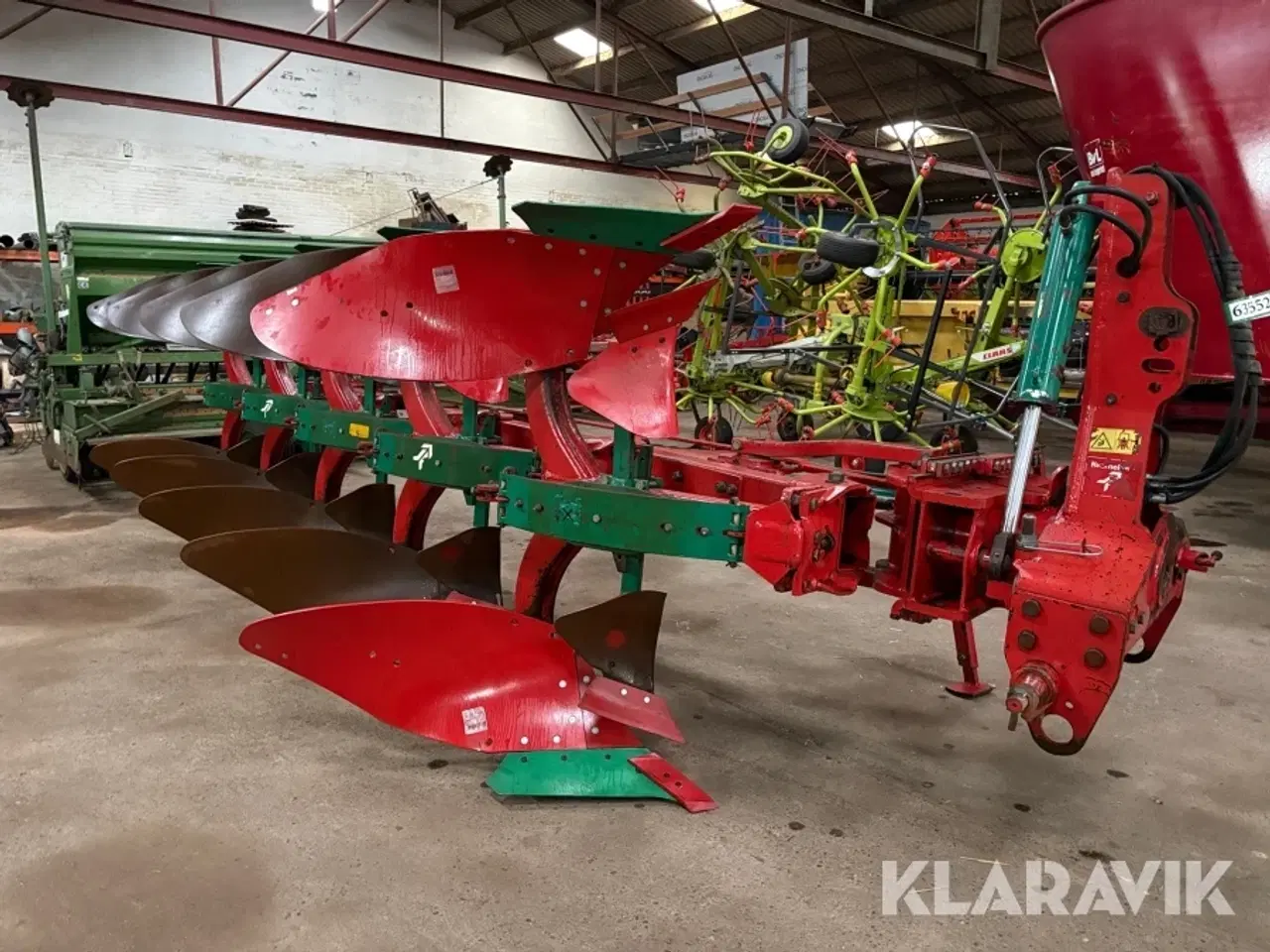 Billede 1 - Vendeplov Kverneland Eg 100 5 furet med variabel furebredde