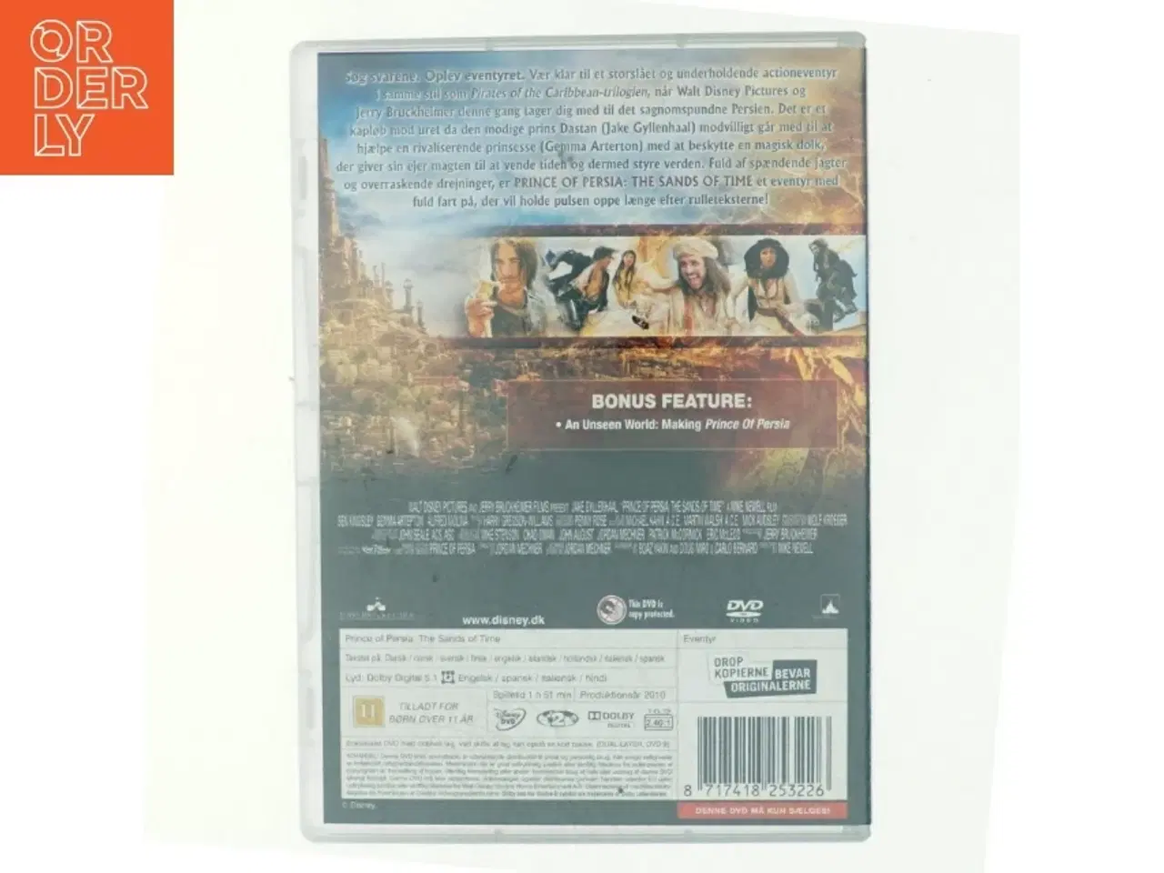 Billede 3 - Prince of PErsia - the Sands of Time (DVD)