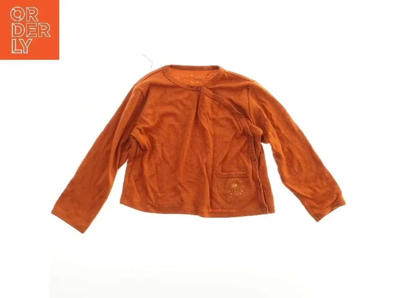 Billede 1 - Langærmet trøje med knapper fra Little Savage (str. 104)