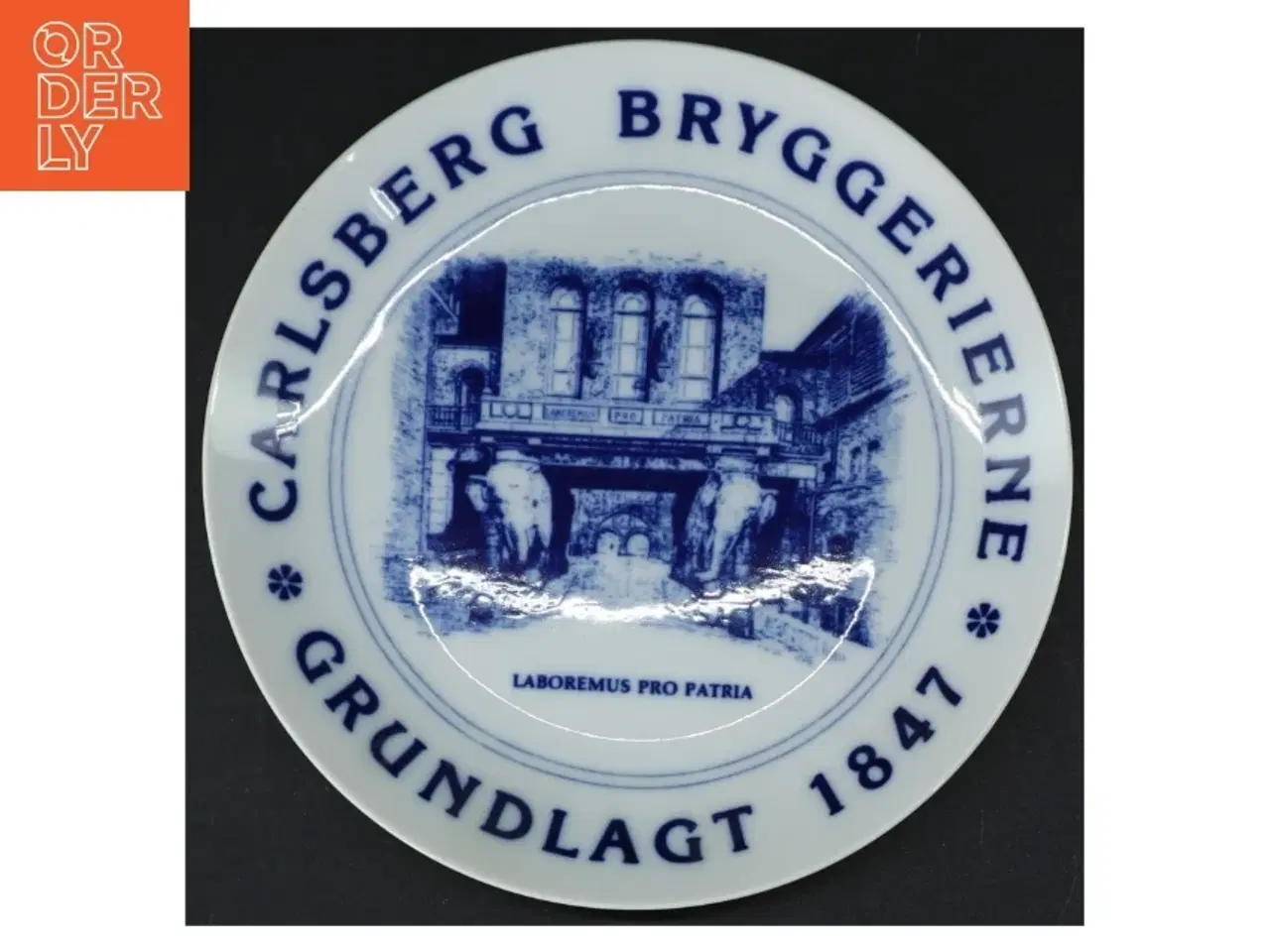 Billede 1 - Carlsberg Bryggerierne samleobjekt tallerken (str. 19 cm)