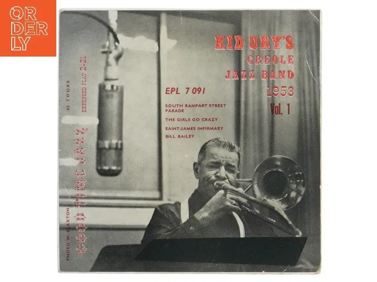 Billede 1 - Kid Ory's Creole Jazz Band 1953 Vol. 1 EP