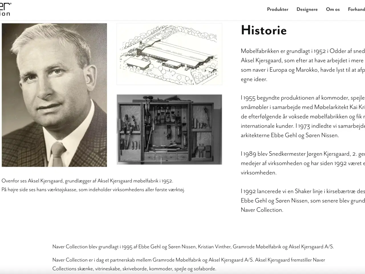 Billede 5 - Spejl Aksel Kjersgaard fyrretræ