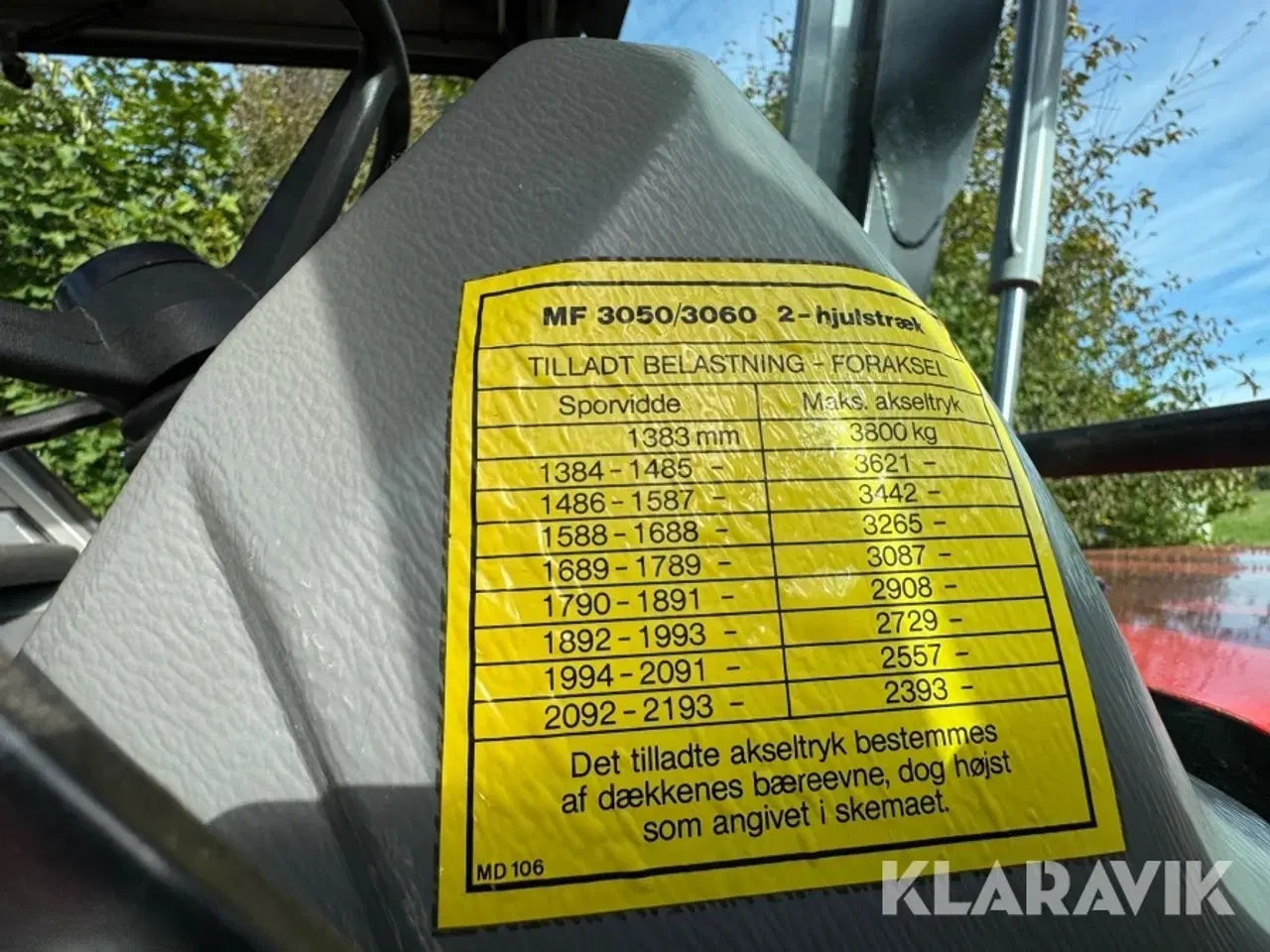 Billede 7 - Traktor Massey-Ferguson 3060