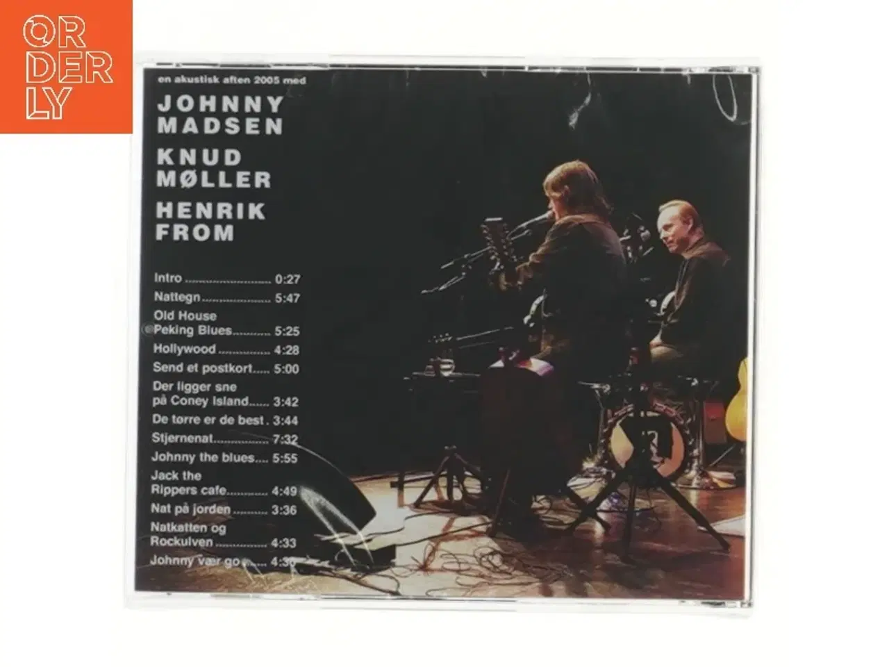 Billede 2 - CD: En akustisk aften 2005 med Johnny Madsen, Knud Møller, Henrik From