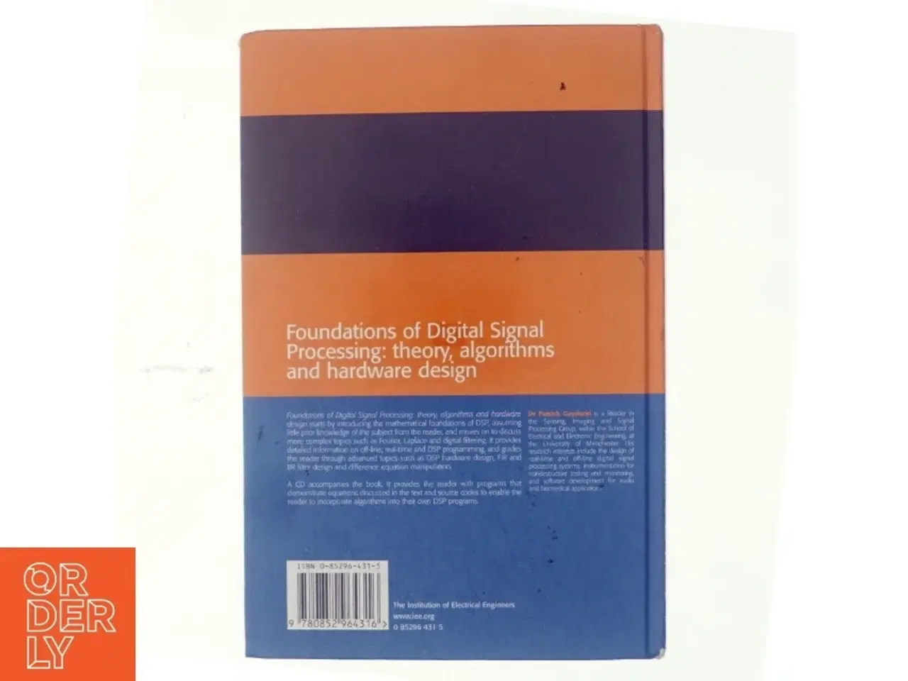 Billede 3 - Foundations of Digital Signal Processing af Patrick Gaydecki (Bog)