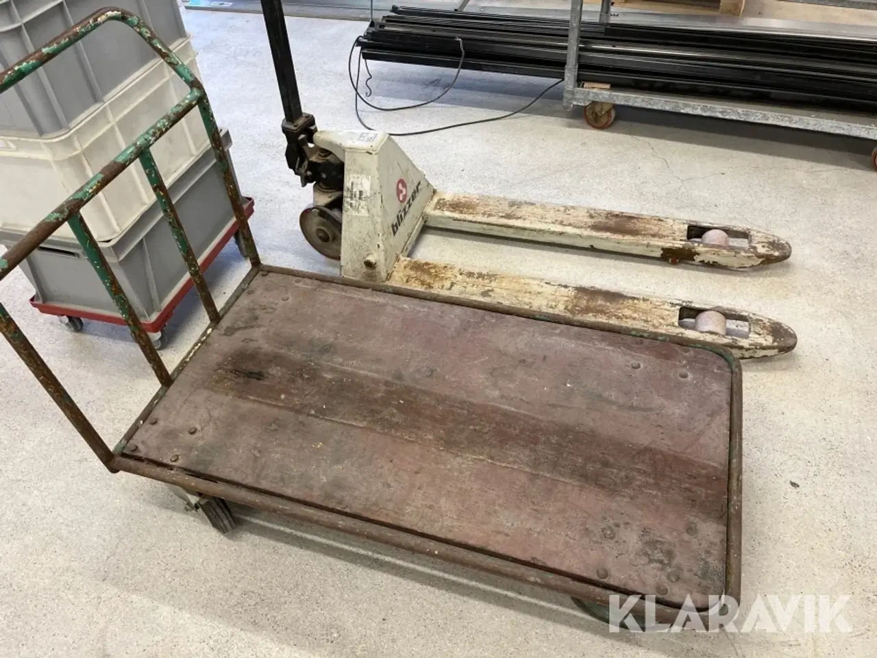 Billede 2 - Løfte lot palleløfter/transportudstyr