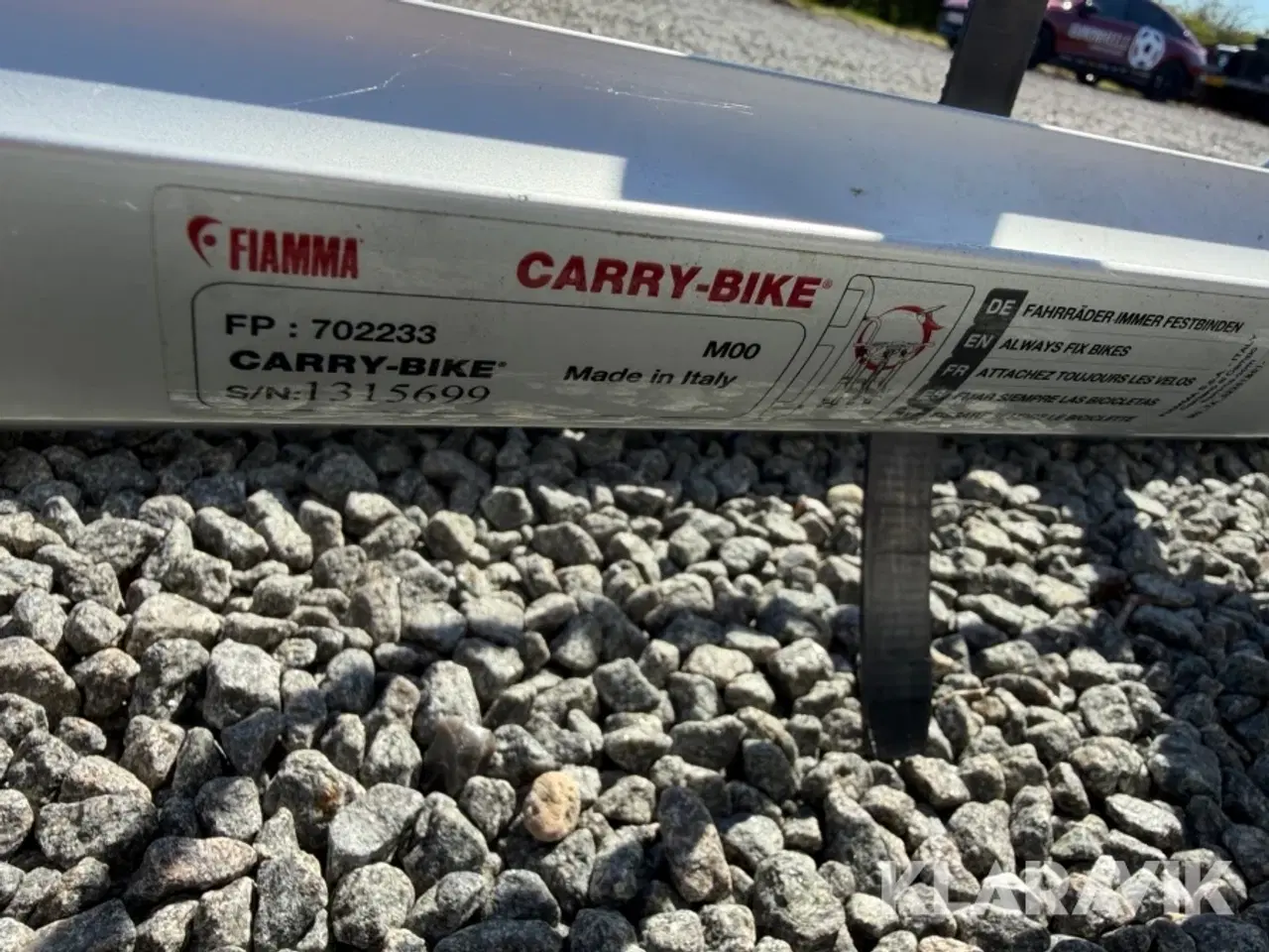 Billede 6 - Cykelstativ Fiamma Carrybike fra Volkswagen T5 og T6