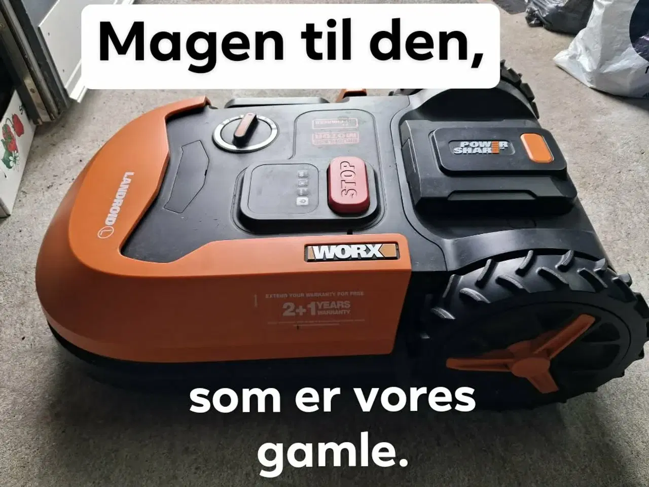 Billede 4 - HELT NY - Worx Landroid L1000 Robotplæneklipper