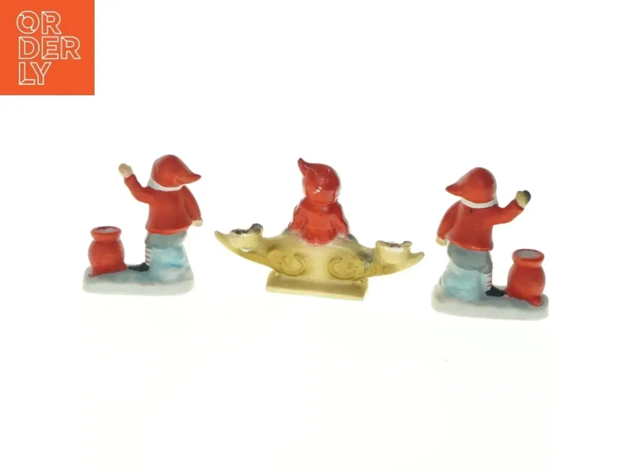 Billede 2 - Gamle julelysholdere (str. 12 x 9 cm)
