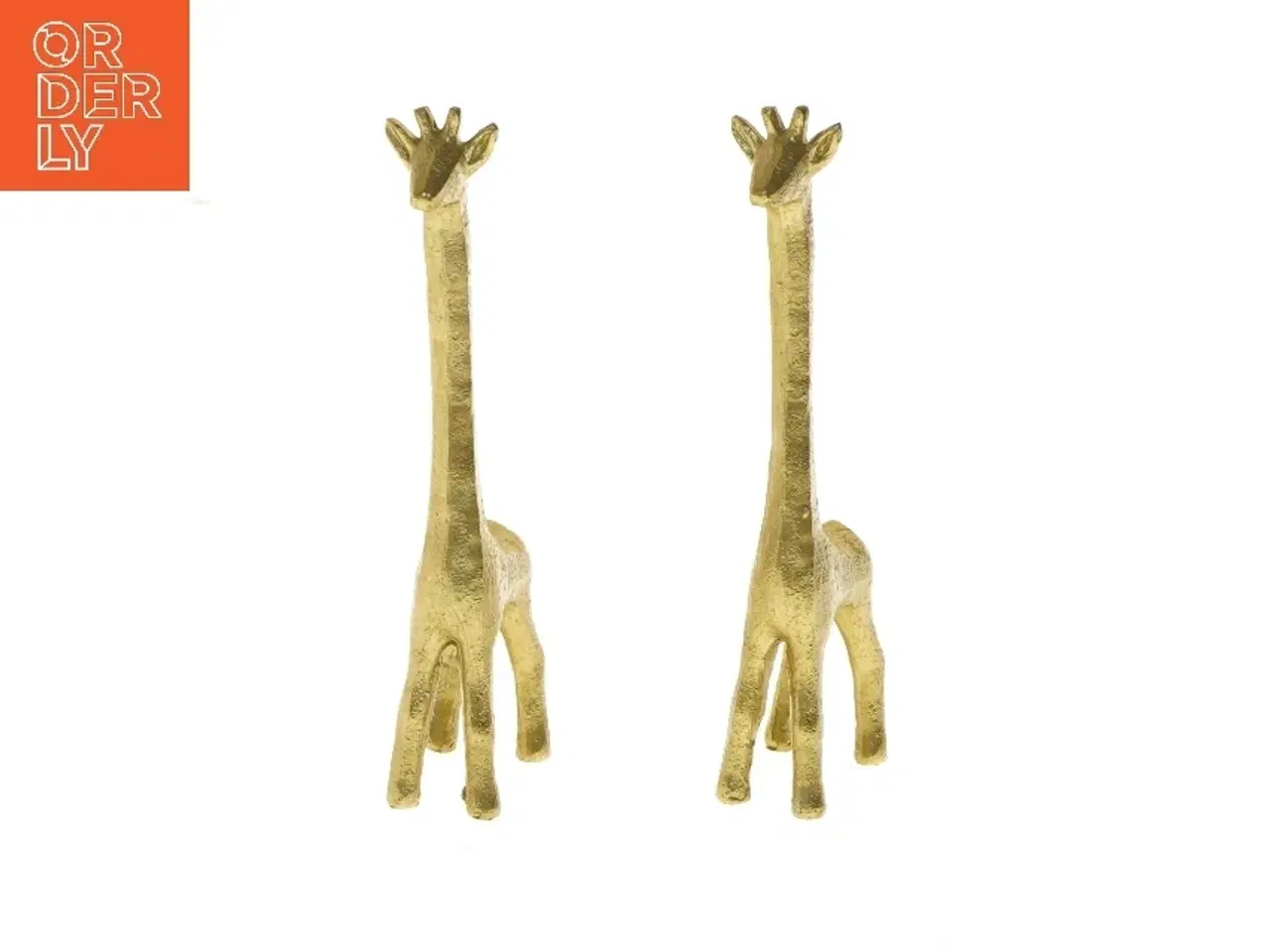 Billede 1 - Gyldne giraff dekorationer (str. 21 cm)