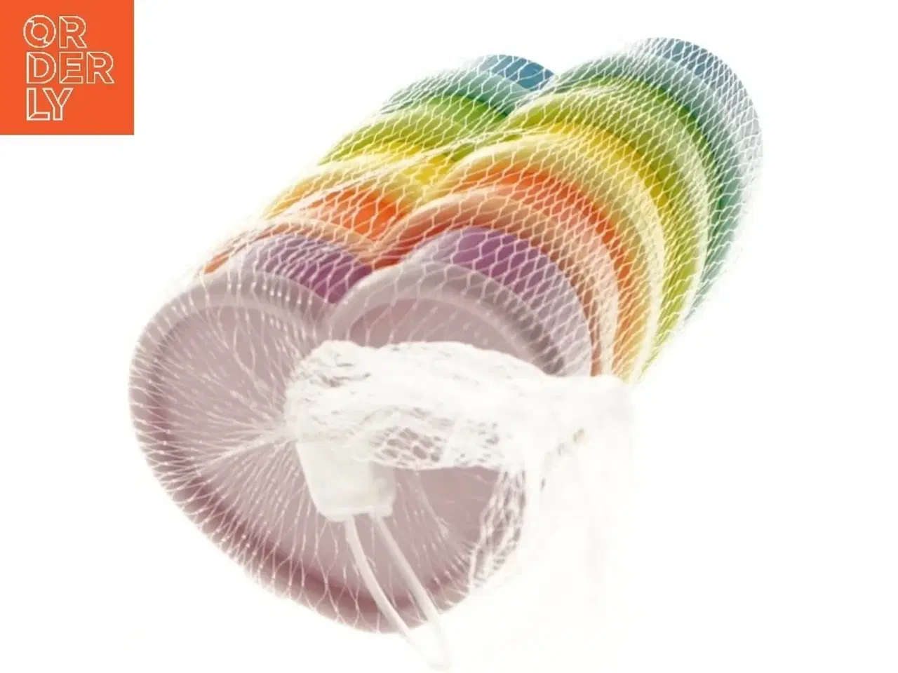 Billede 3 - Farverige plastbøtter (str. Ø ca 7,5 cm)