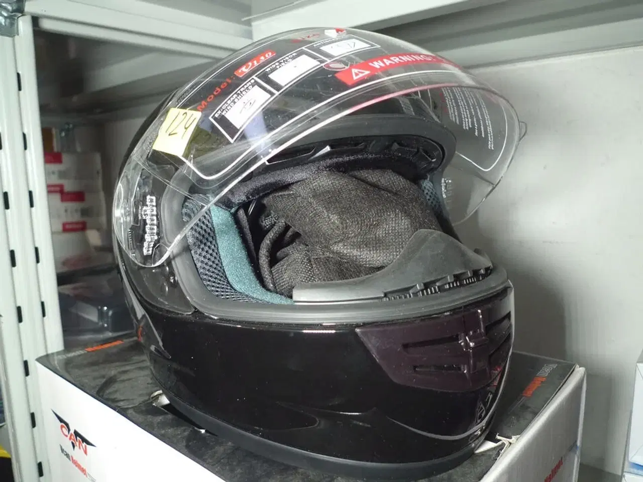 Billede 1 - Str. S styrthjelm, fullface