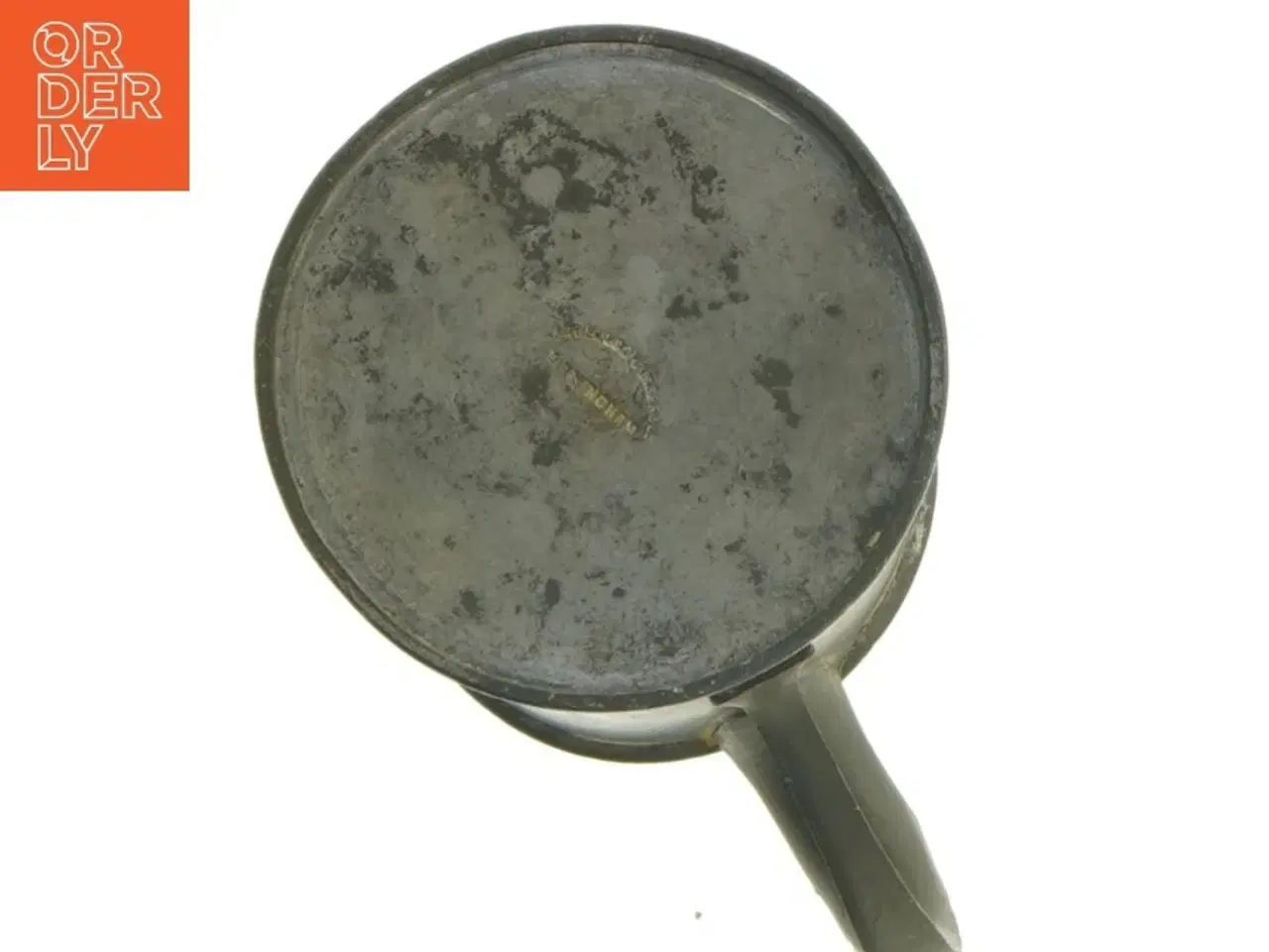 Billede 6 - Gammel målebæger i metal (str. 9 x 8 cm)