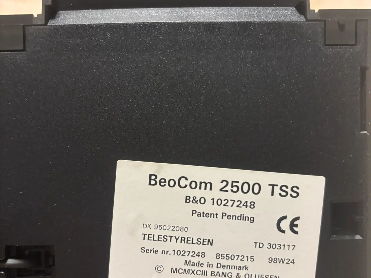 Billede 2 - Bang & Olufsen-B&O-BeoCom 2500 B&O bordtelefon 