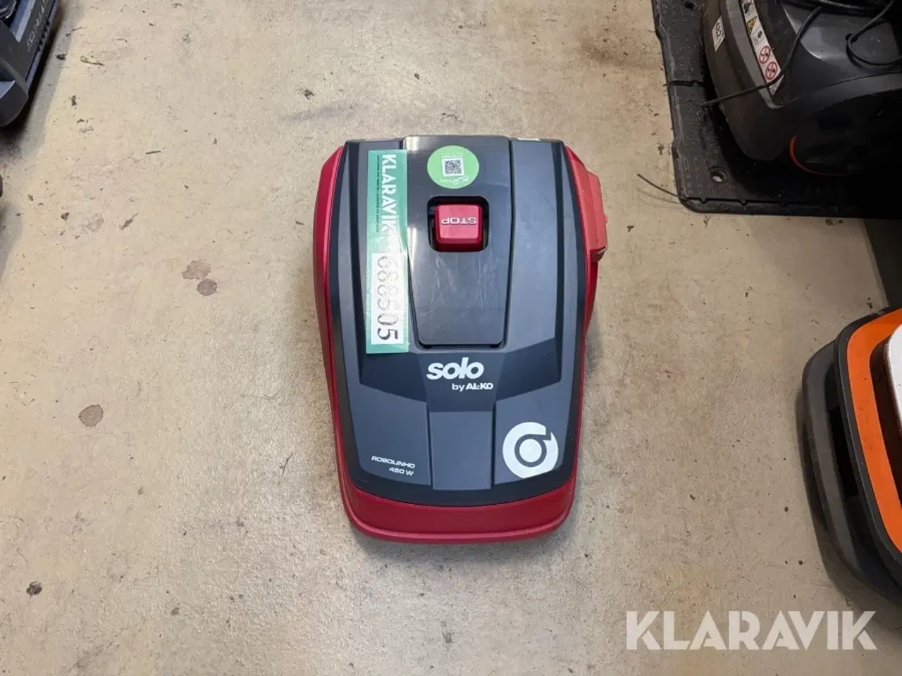 Billede 1 - RobotGræsslåmaskine med garage AL-KO Robolinho 450 W
