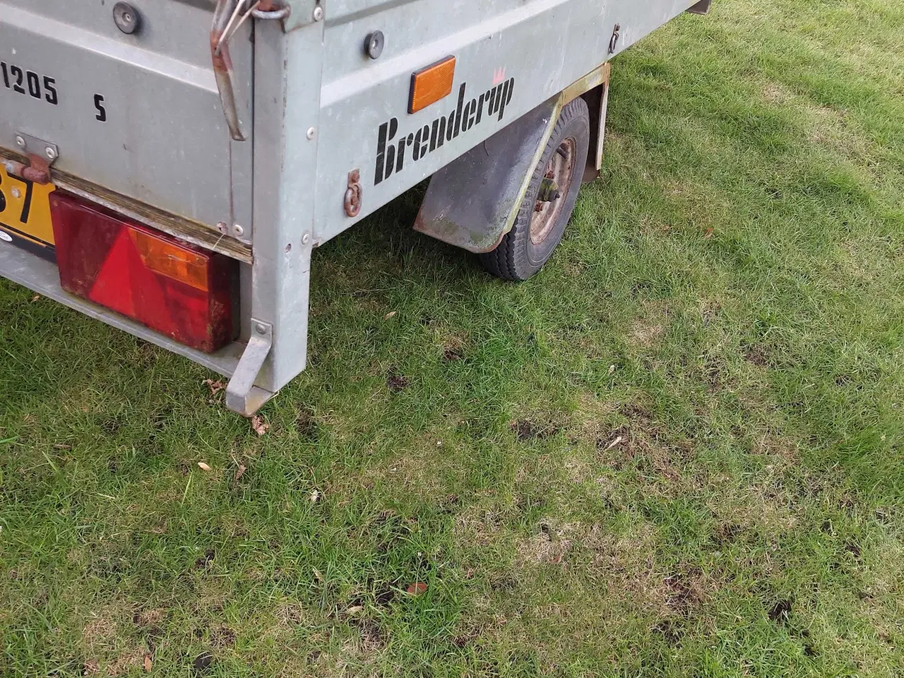 Billede 4 - Dan trailer med brenderup stålkasse.