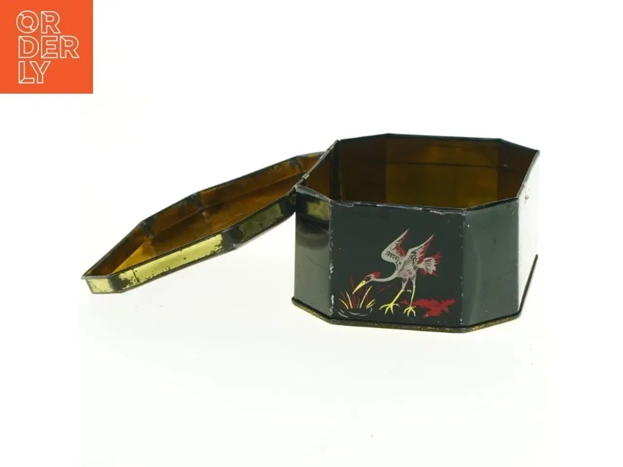 Billede 2 - Gammel metaldåse (str. 13 x 10 x 5 cm)