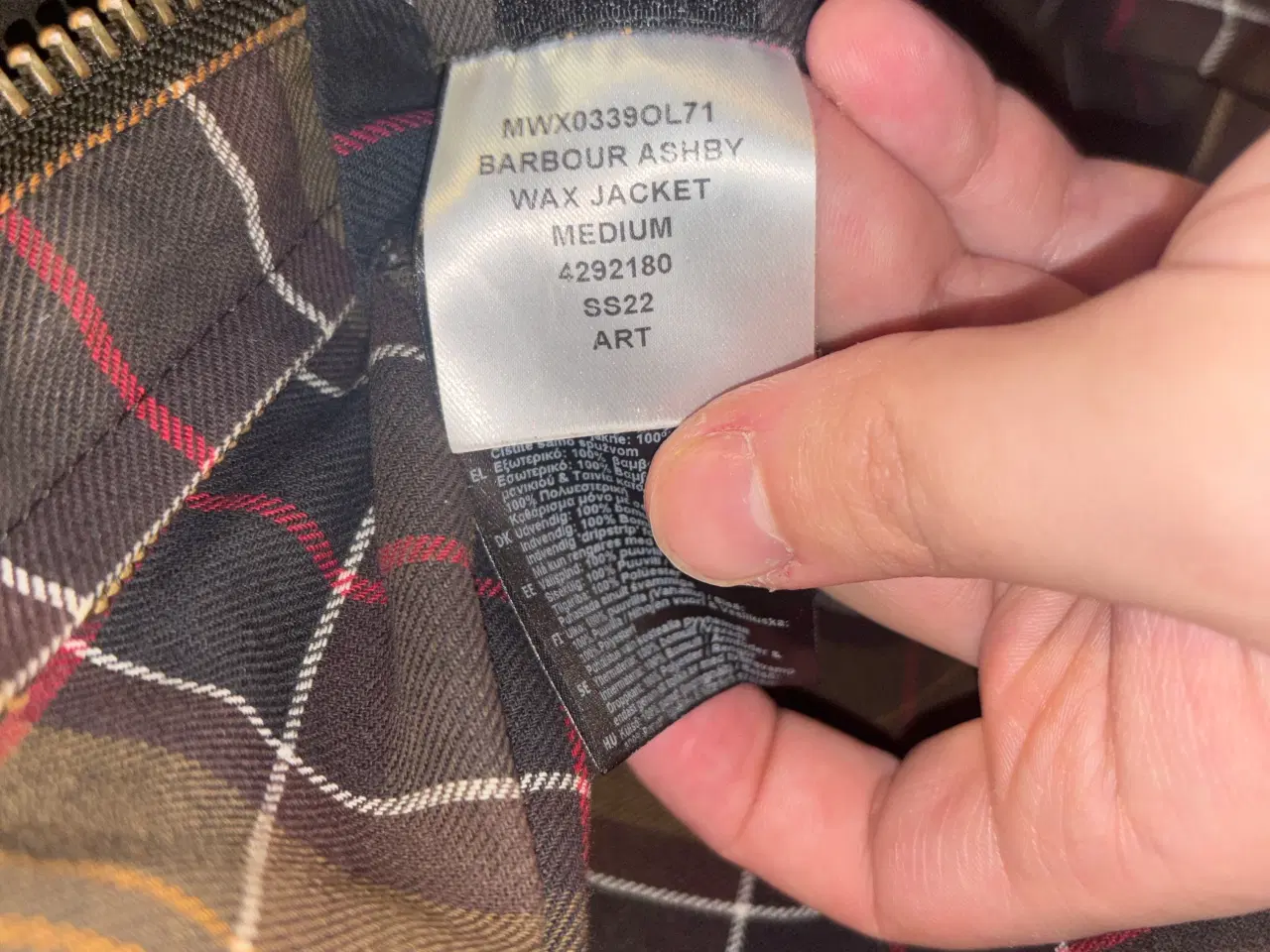 Billede 8 - Barbour Ashby str M