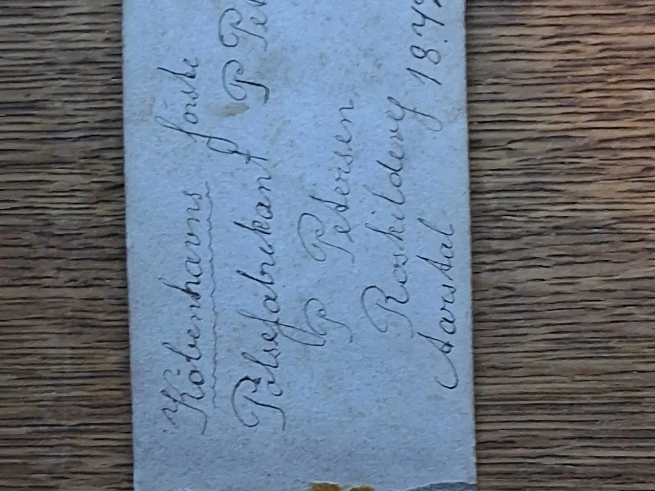 Billede 3 - Fotografi 1872. Pølsefabrikant P. Petersen 