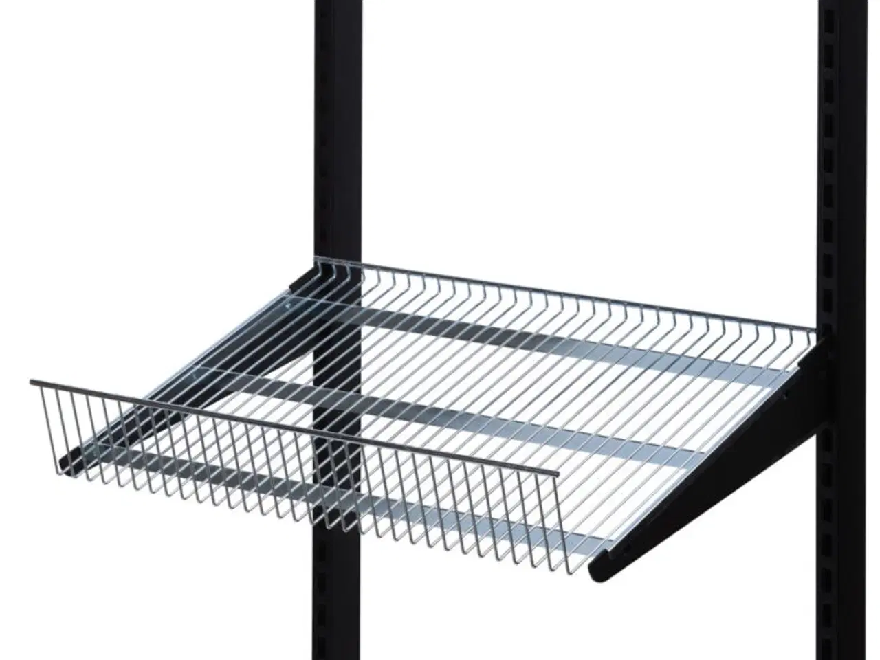 Billede 2 - Fritstående butiksreol til hylder og kroge 140x60 