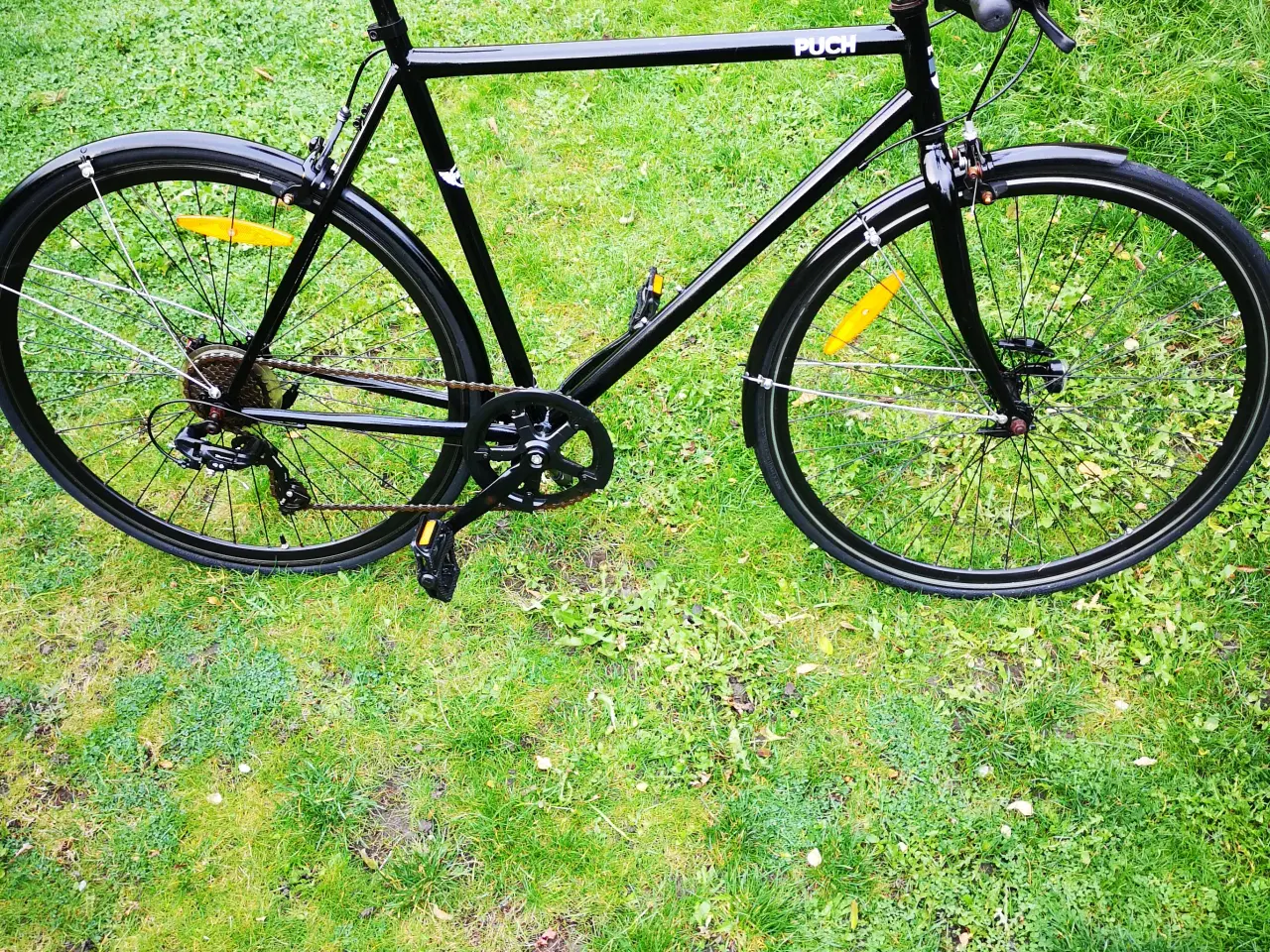 Billede 7 - PUCH 28"  57cm høj 7 gear.  Nyt Stænkskærm for og