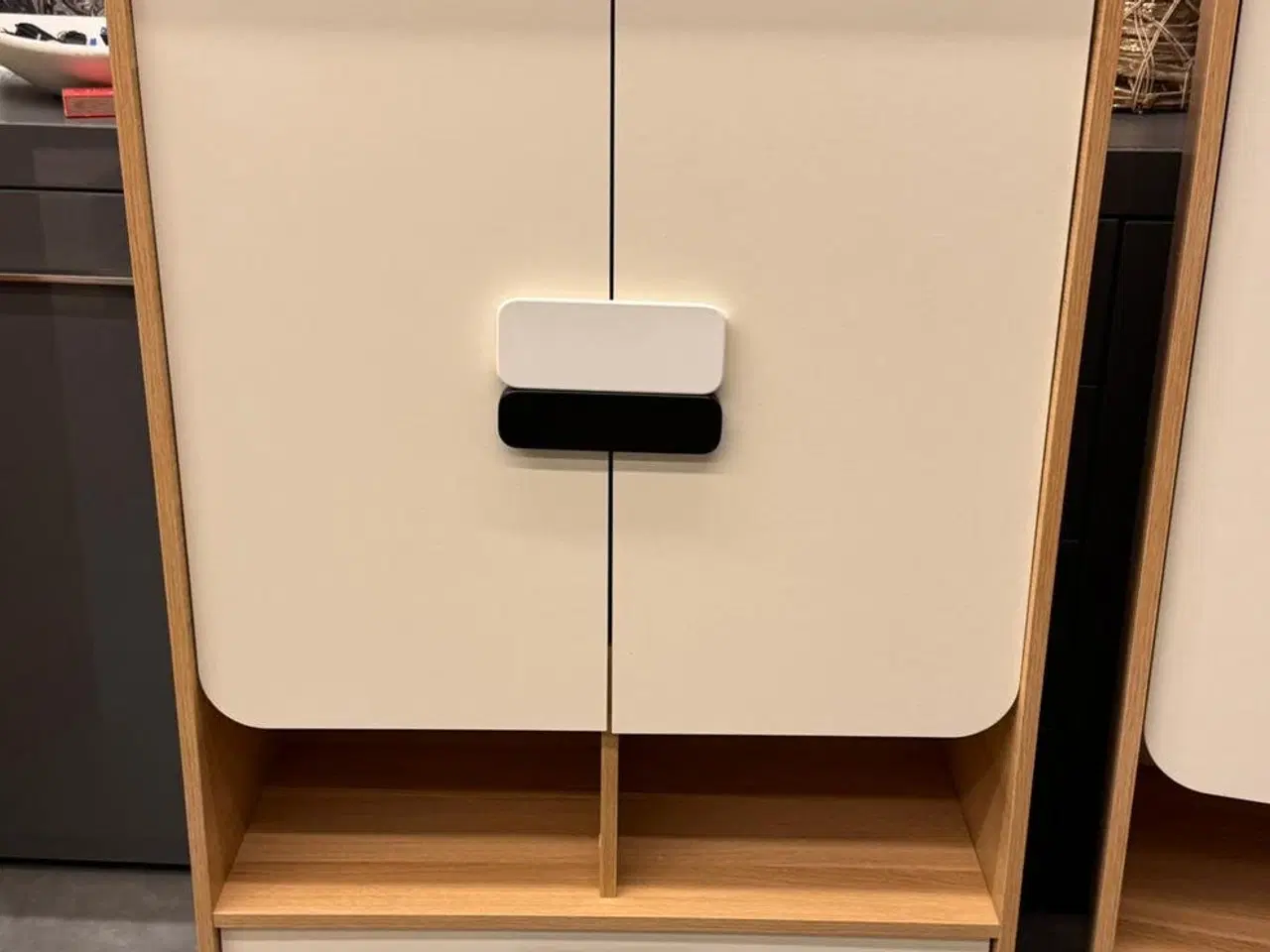 Billede 5 - Reol- og skabssæt opbevaringsmøbler hvid træ