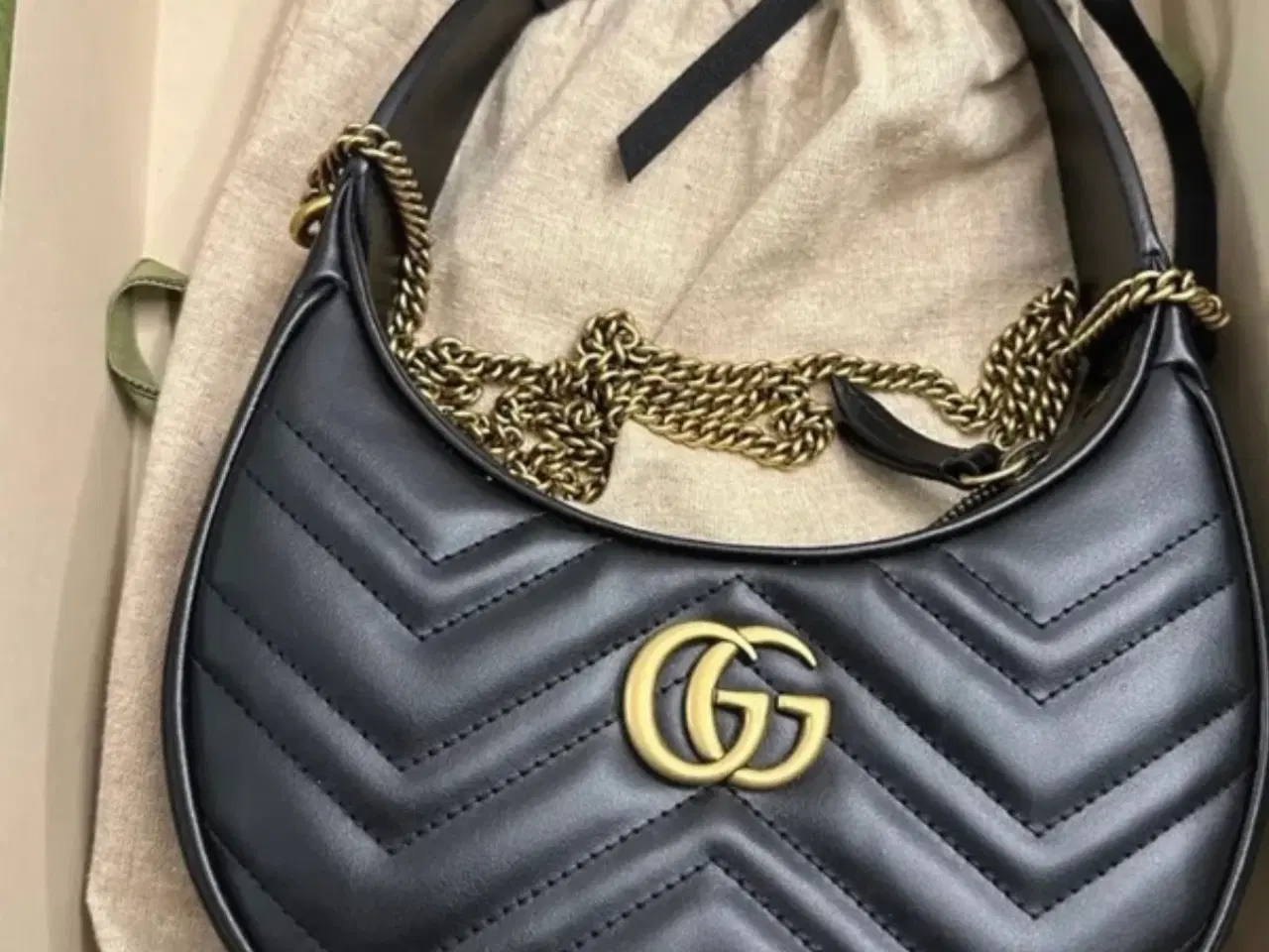 Billede 1 - Gucci gg marmont half Moon 