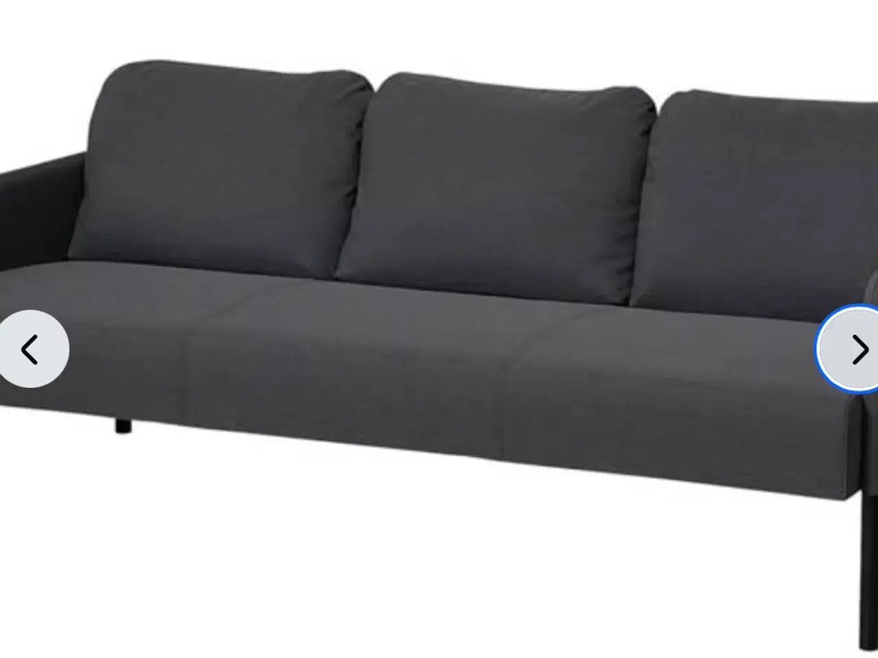 Billede 2 - 2 & 3 pers. sofa m. puf