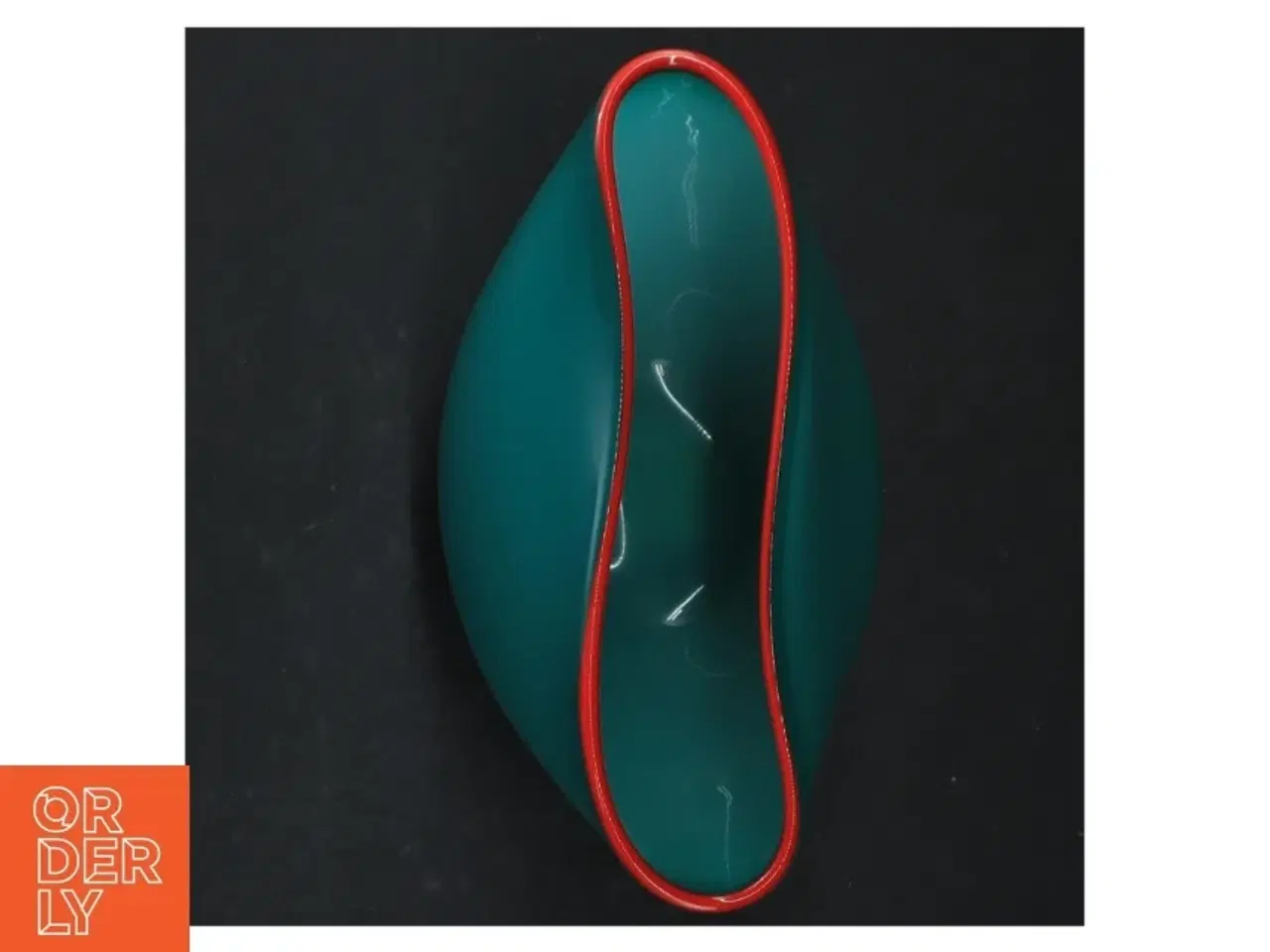 Billede 4 - Glaskunstvase fra Bülow (str. 15 x 11 cm)