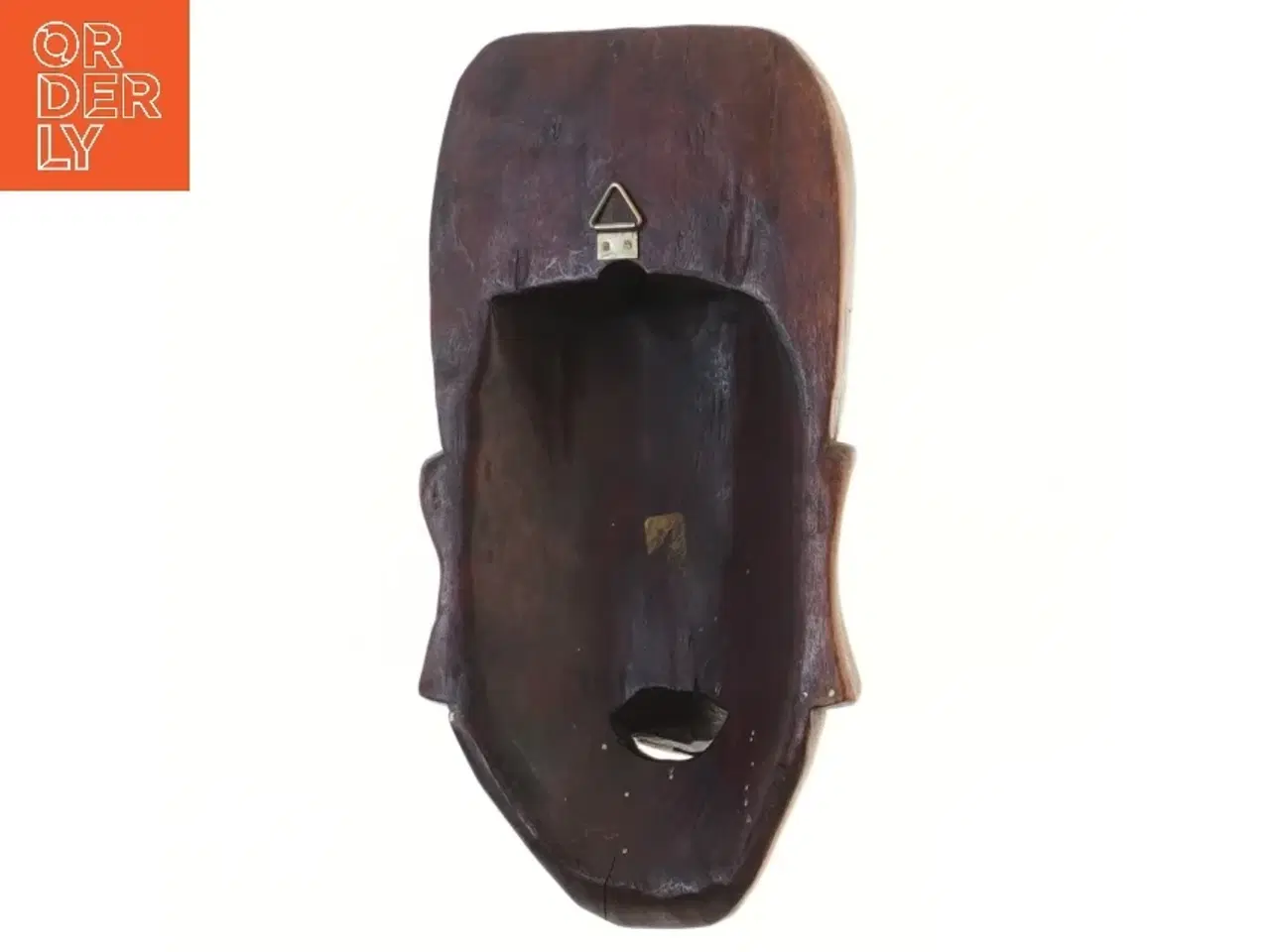 Billede 2 - Træmaske vægdekoration (str. 21x11 cm)