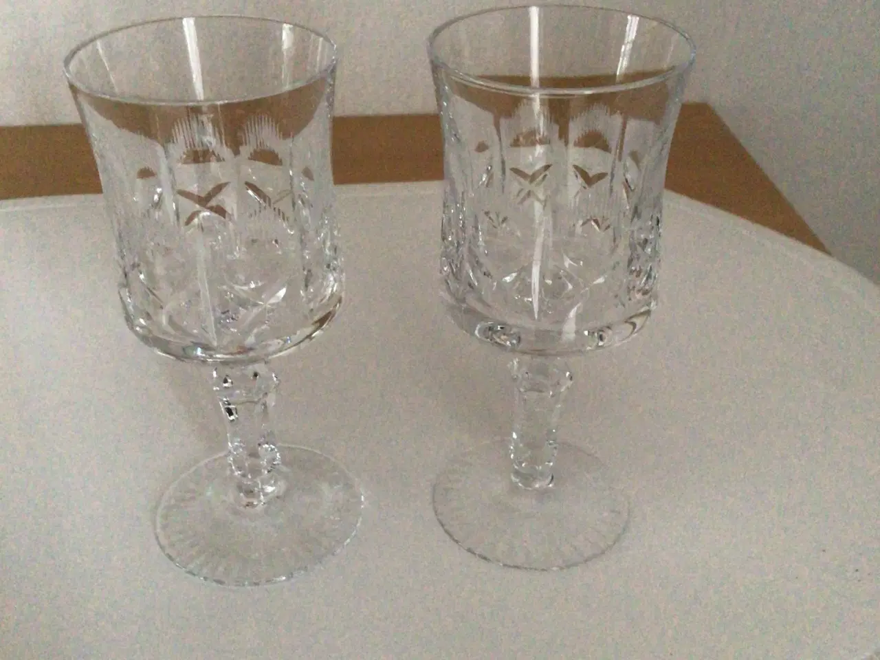 Billede 1 - Offenbach krystalglas, portvin, Lyngby, 2 stk.