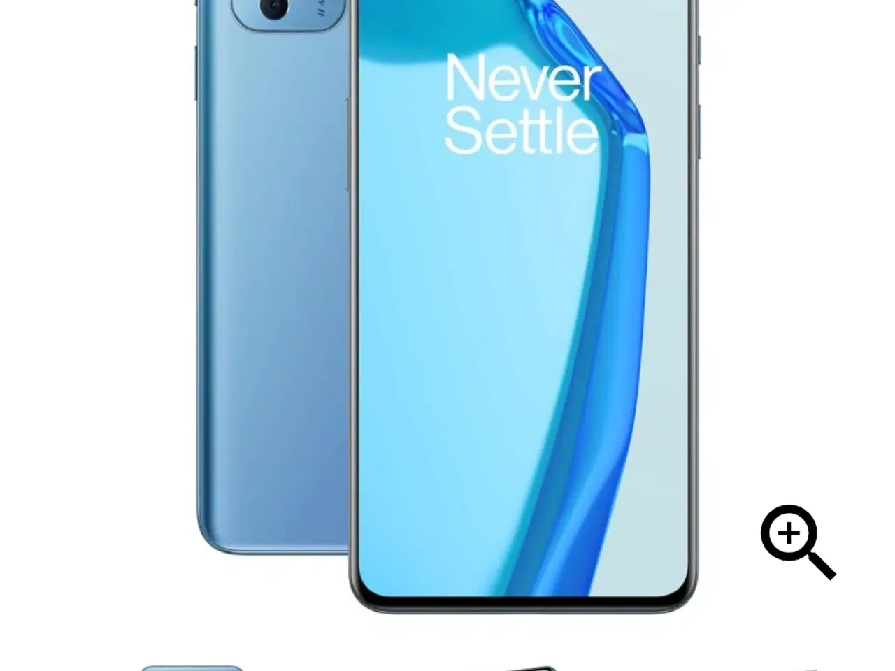 Billede 1 - Super fin OnePlus 9 i blå farve 