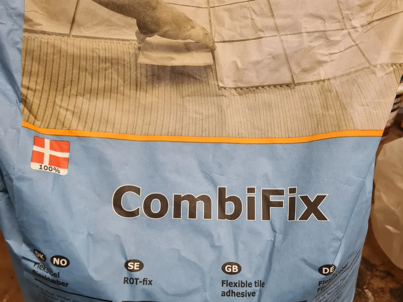 Billede 1 - Alfix Combifix Fliselim grå