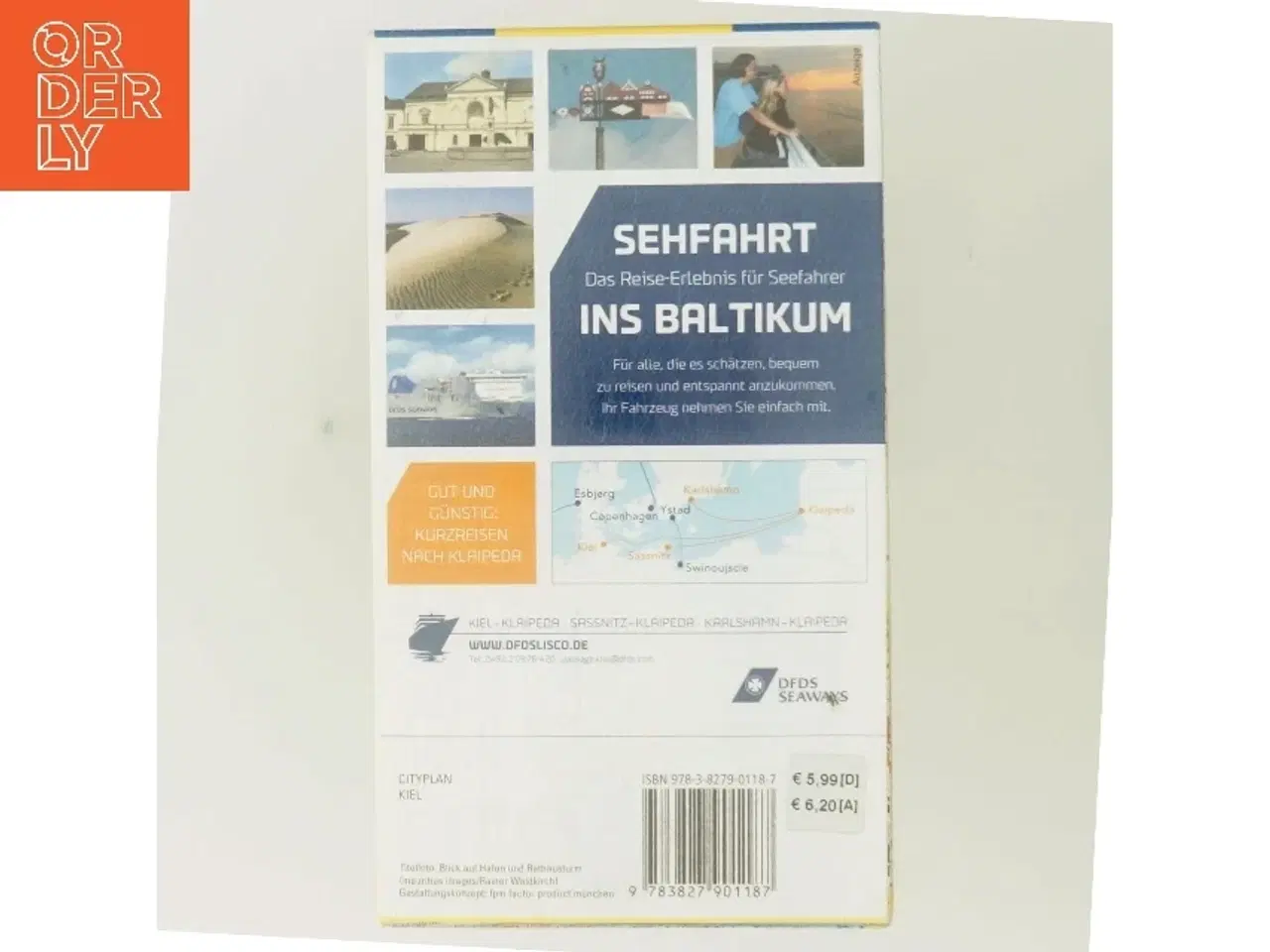 Billede 3 - Bykort over Kiel fra Falk (Bog)