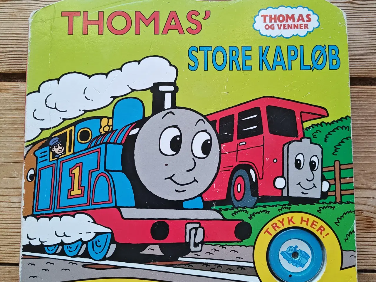 Billede 1 - Thomas Tog bog - Thomas store kapløb