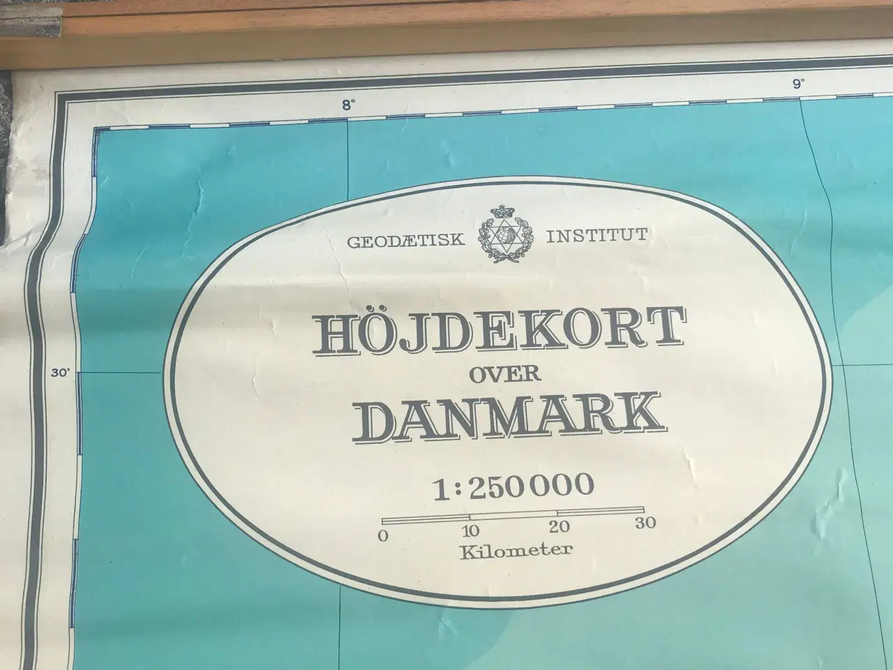 Billede 1 - Danmarkskort